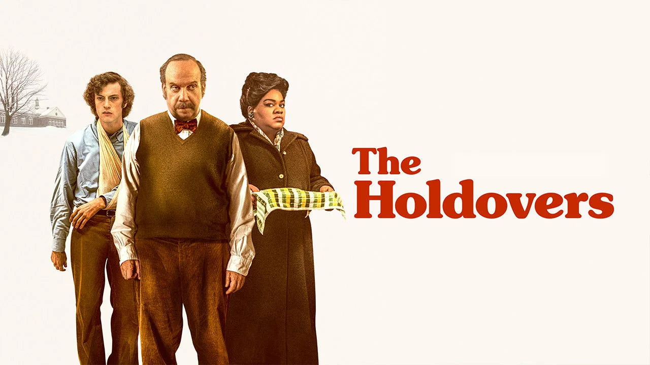 The Holdovers (2023) home theater movie art - The Popcorn Poster Store