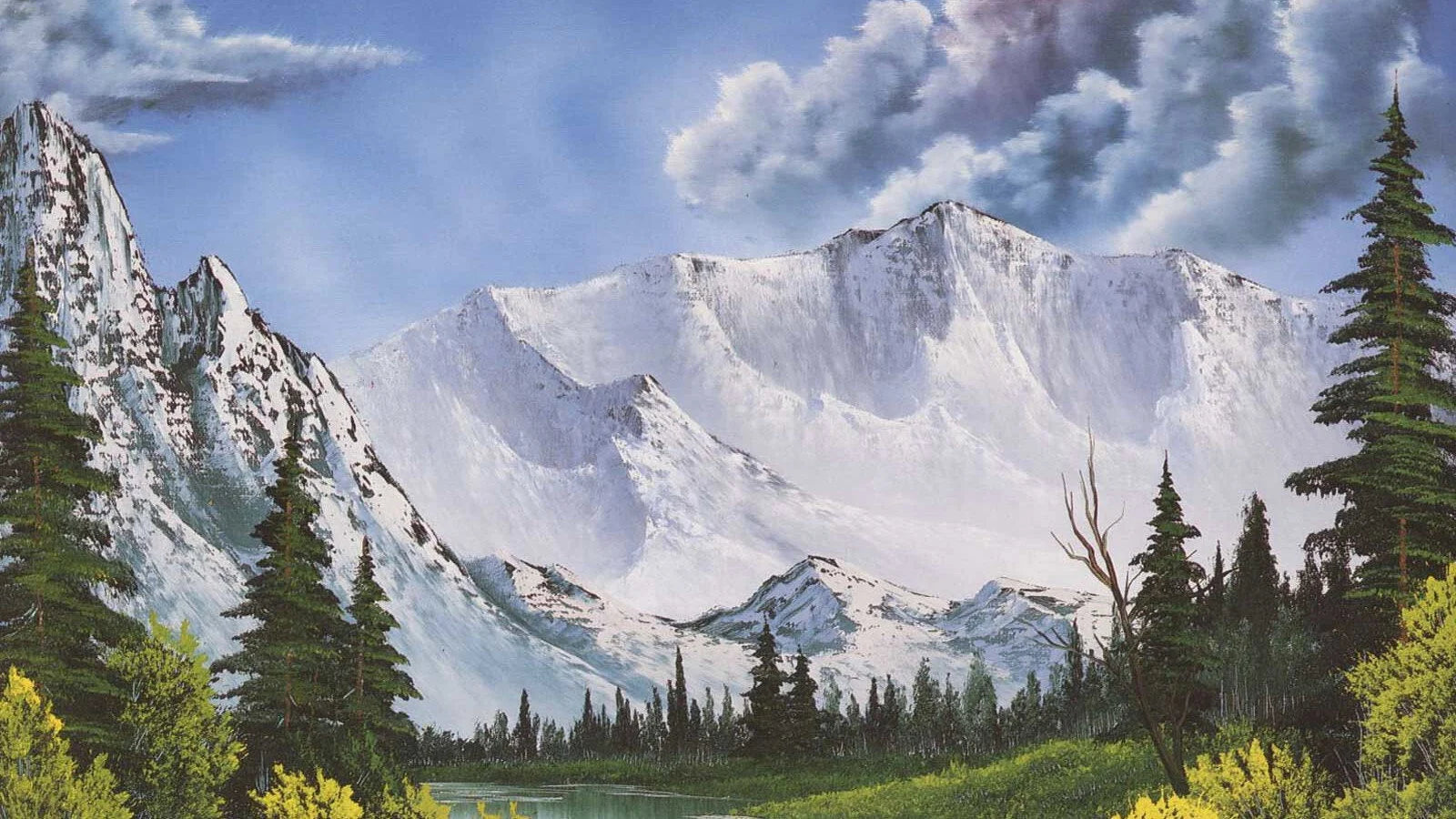 The Joy of Painting (1983) home theater movie art - The Popcorn Poster Store