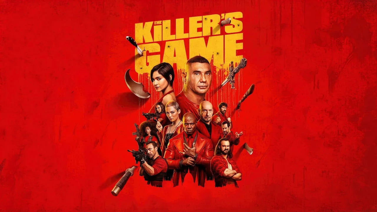 The Killer's Game (2024) home theater movie art - The Popcorn Poster Store