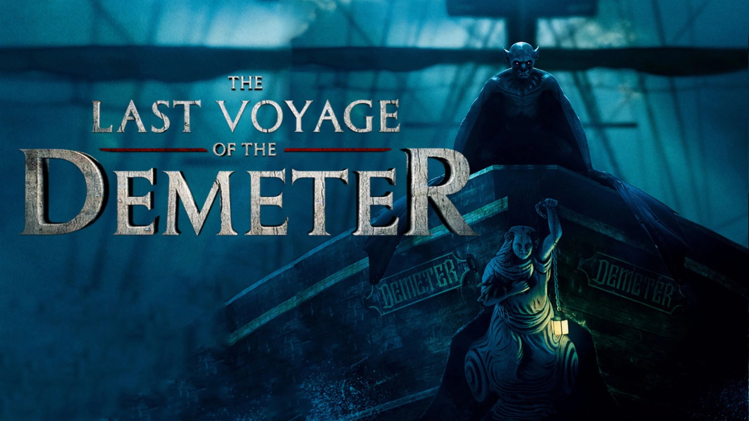 The Last Voyage of the Demeter (2023) home theater movie art - The Popcorn Poster Store