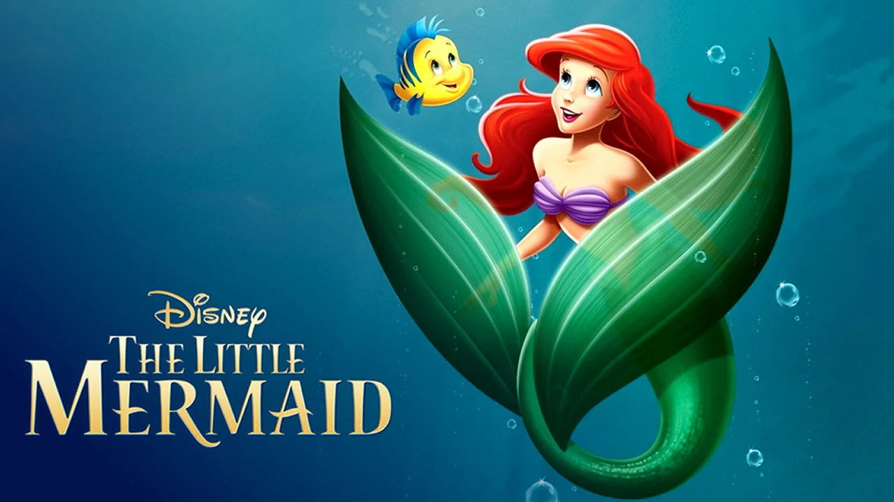 The Little Mermaid (1989) home theater movie art - The Popcorn Poster Store