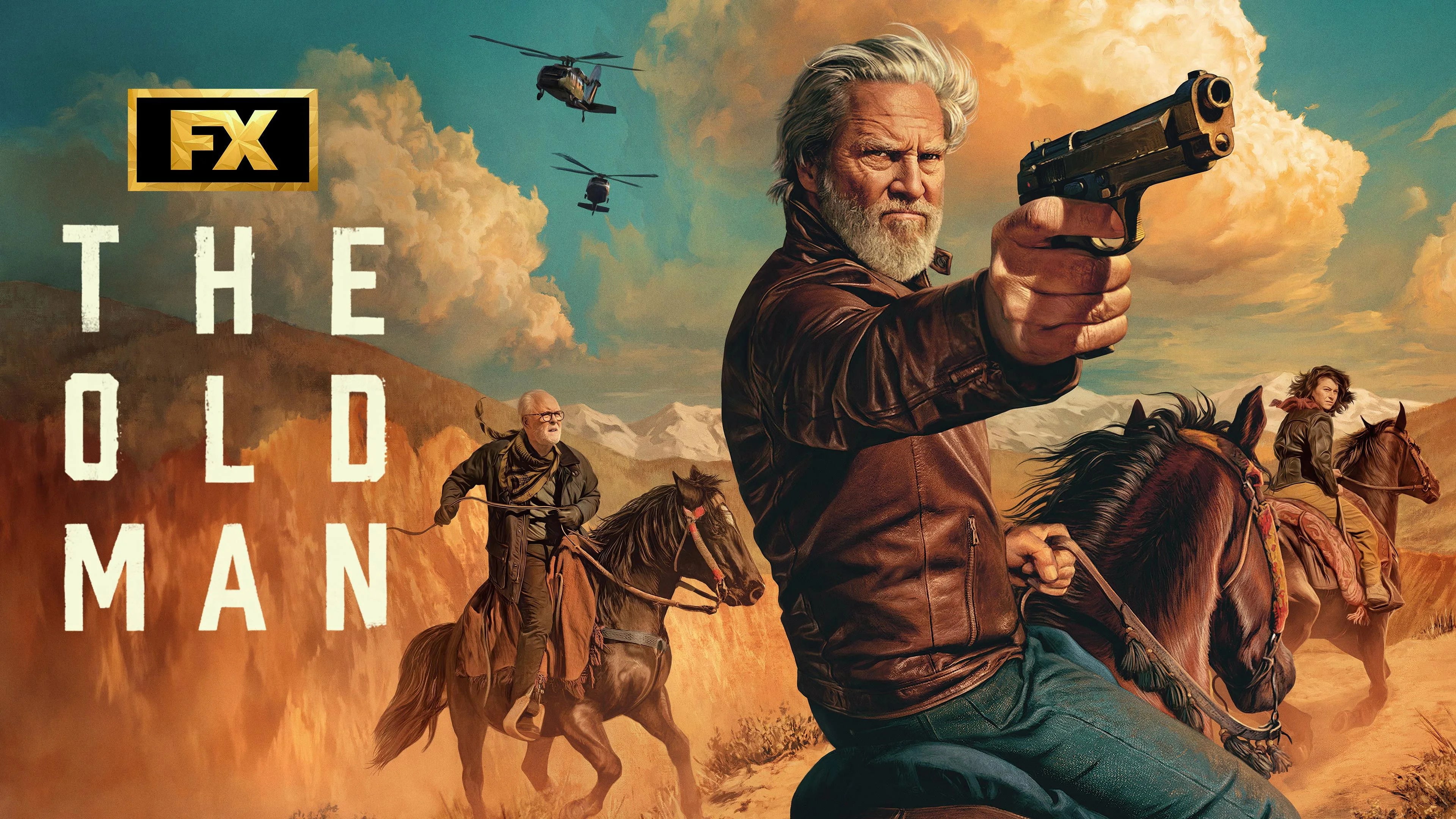 The Old Man (2022) home theater movie art - The Popcorn Poster Store