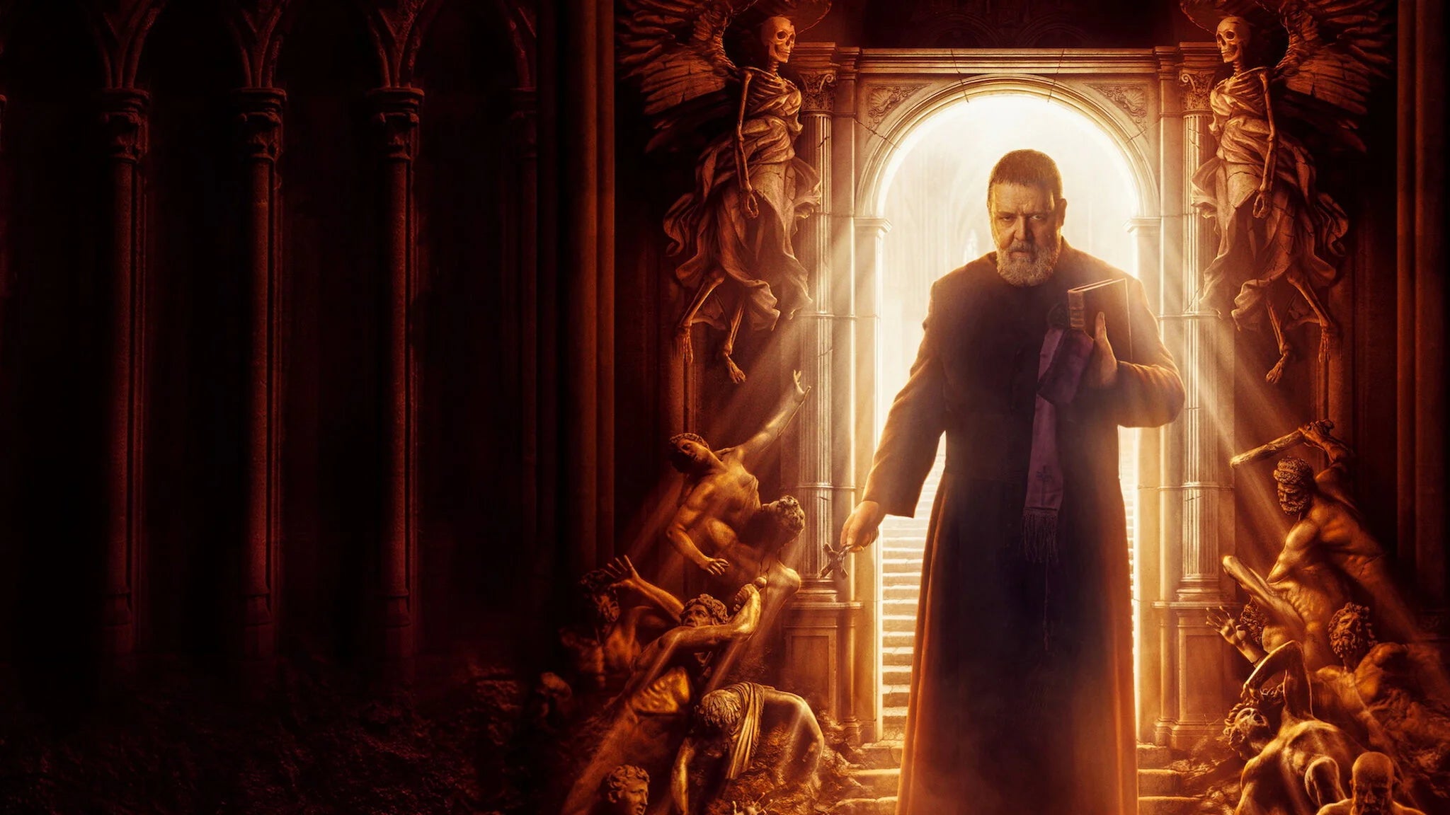 The Pope's Exorcist (2023) home theater movie art - The Popcorn Poster Store