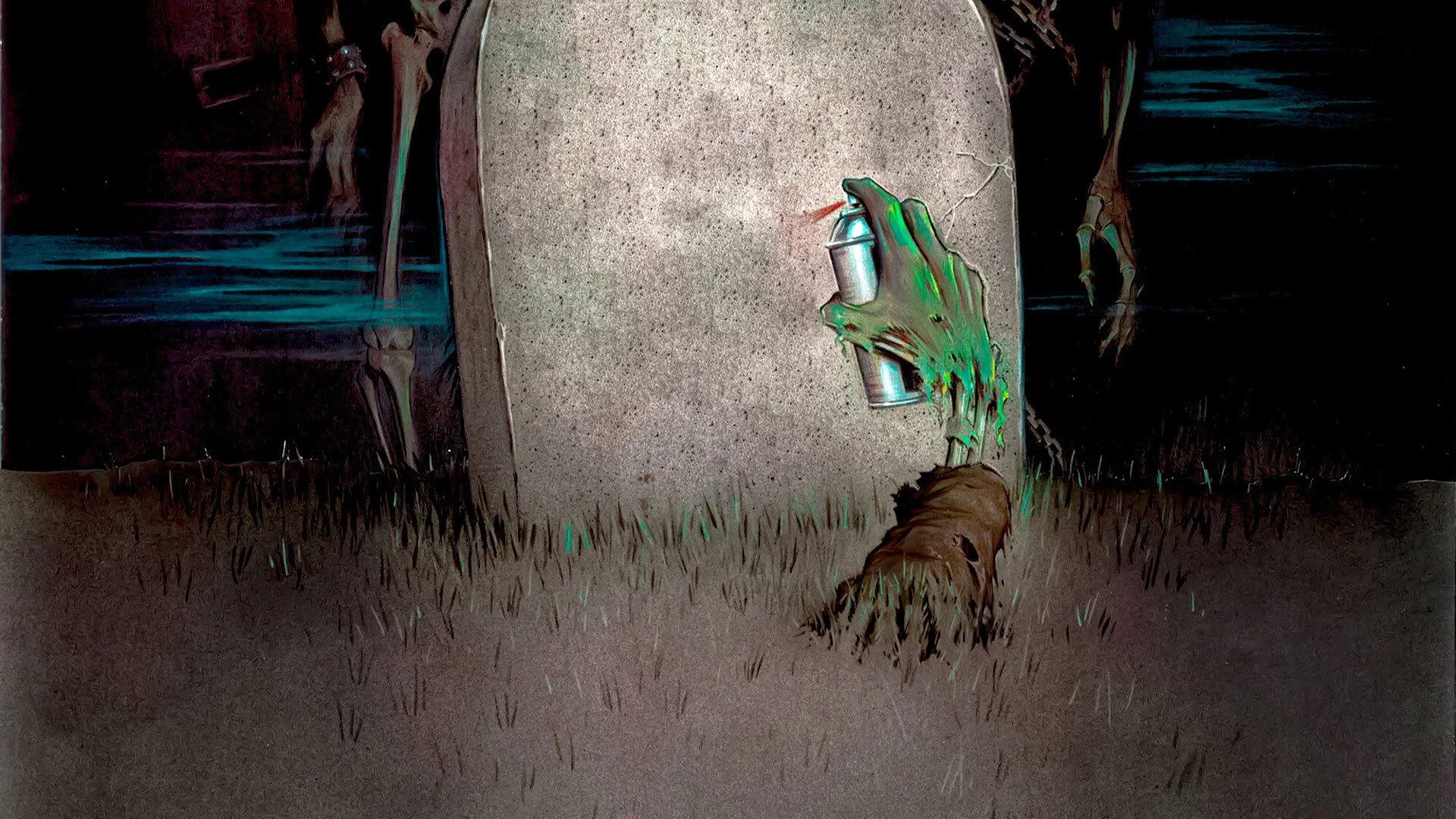 The Return of the Living Dead (1985) home theater movie art - The Popcorn Poster Store