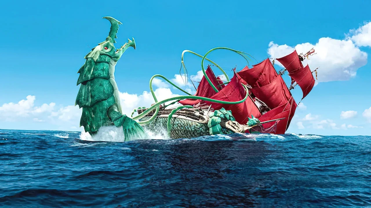 The Sea Beast (2022) home theater movie art - The Popcorn Poster Store