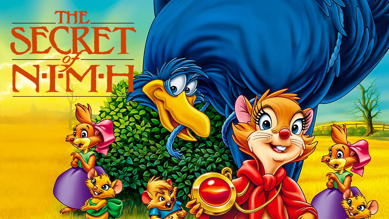 The Secret of NIMH (1982) home theater movie art - The Popcorn Poster Store