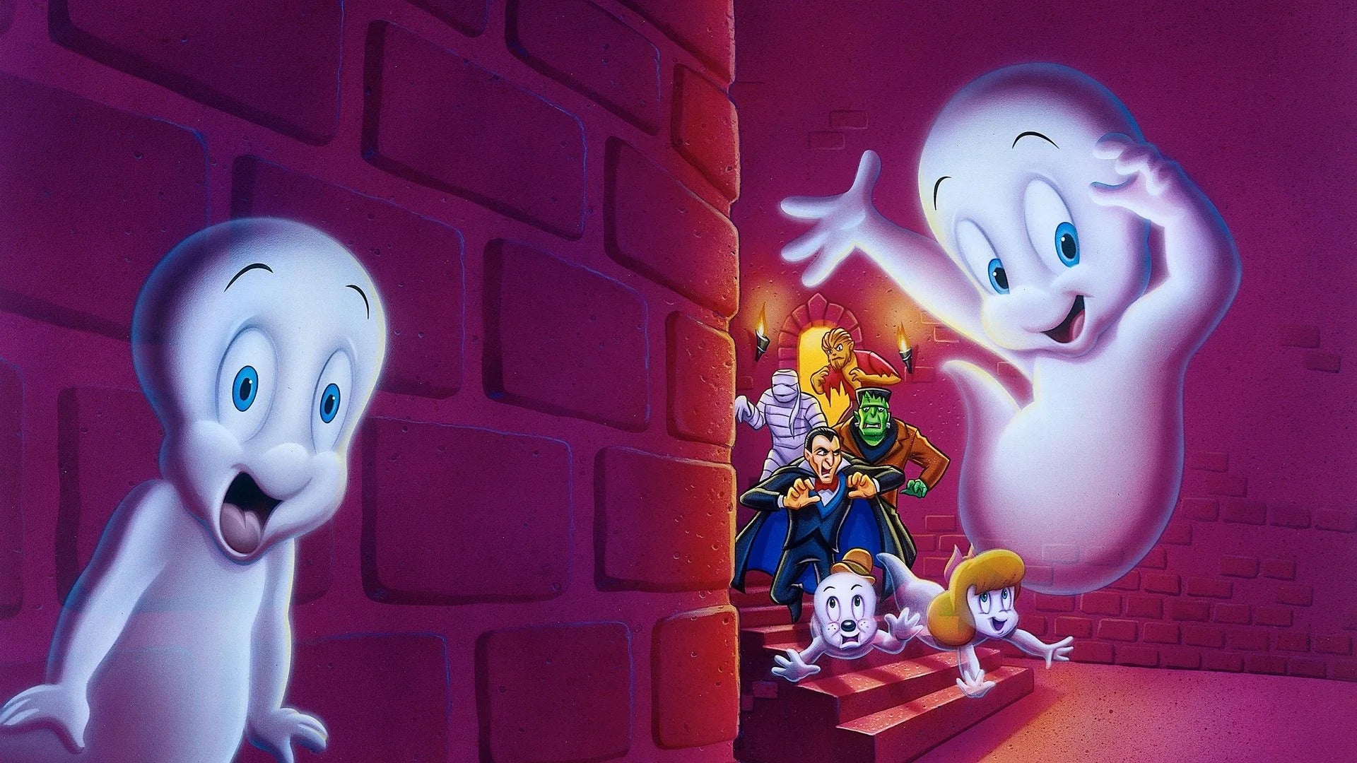 The Spooktacular New Adventures of Casper (1996) home theater movie art - The Popcorn Poster Store