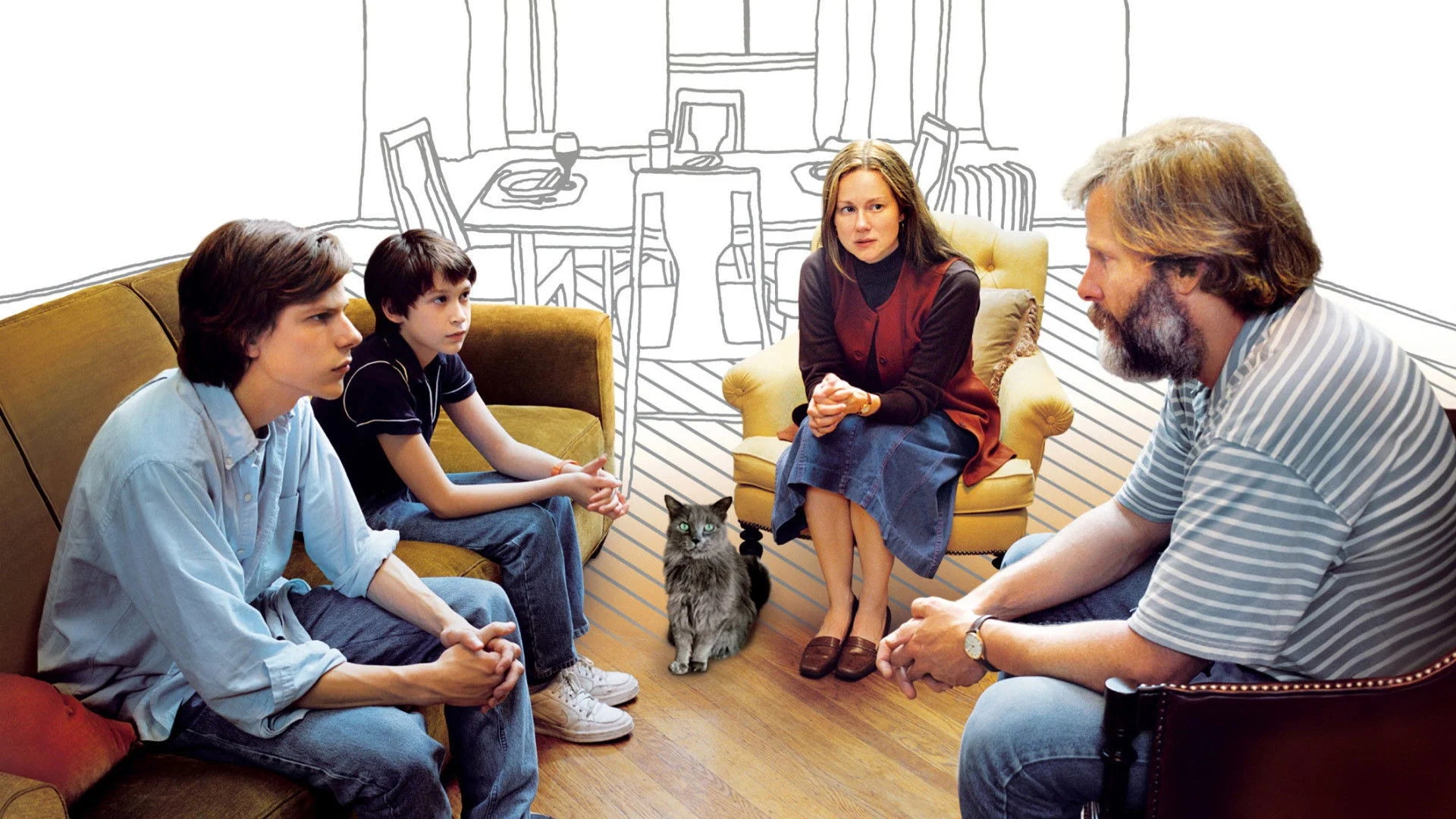 The Squid and the Whale (2005) home theater movie art - The Popcorn Poster Store