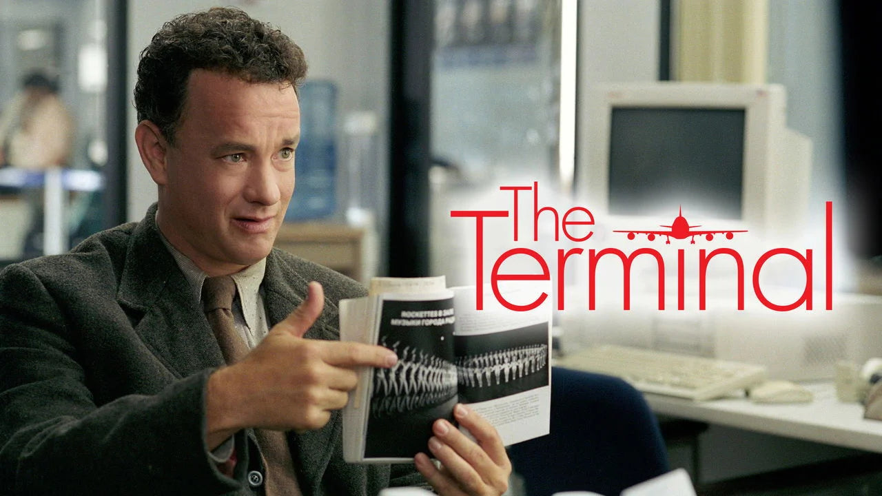 The Terminal (2004) home theater movie art - The Popcorn Poster Store
