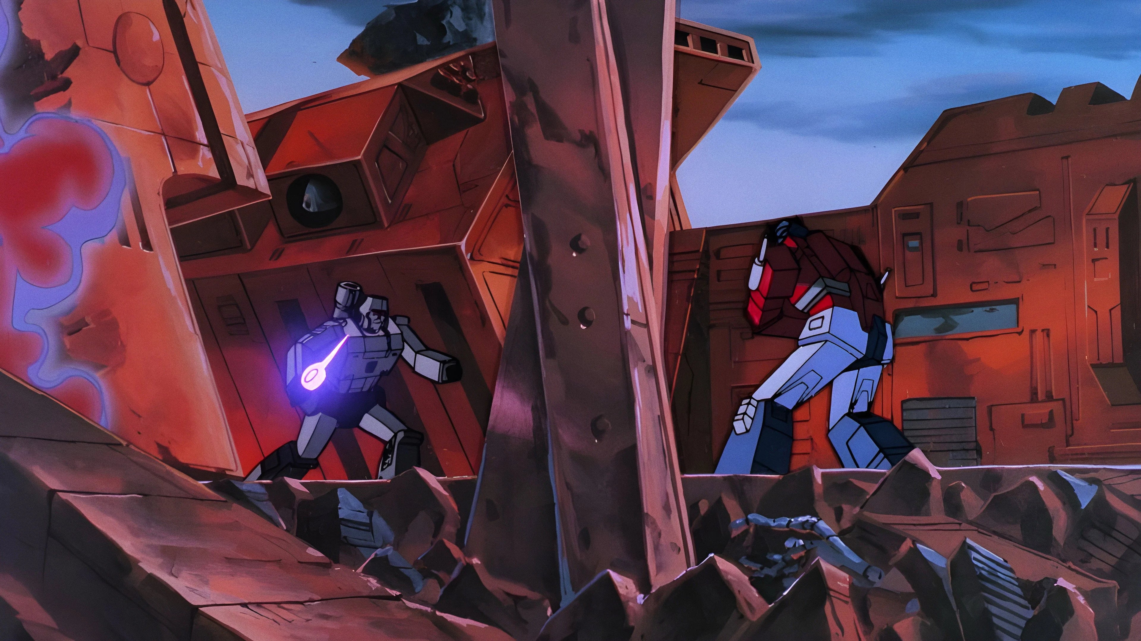 The Transformers The Movie (1986) home theater movie art - The Popcorn Poster Store