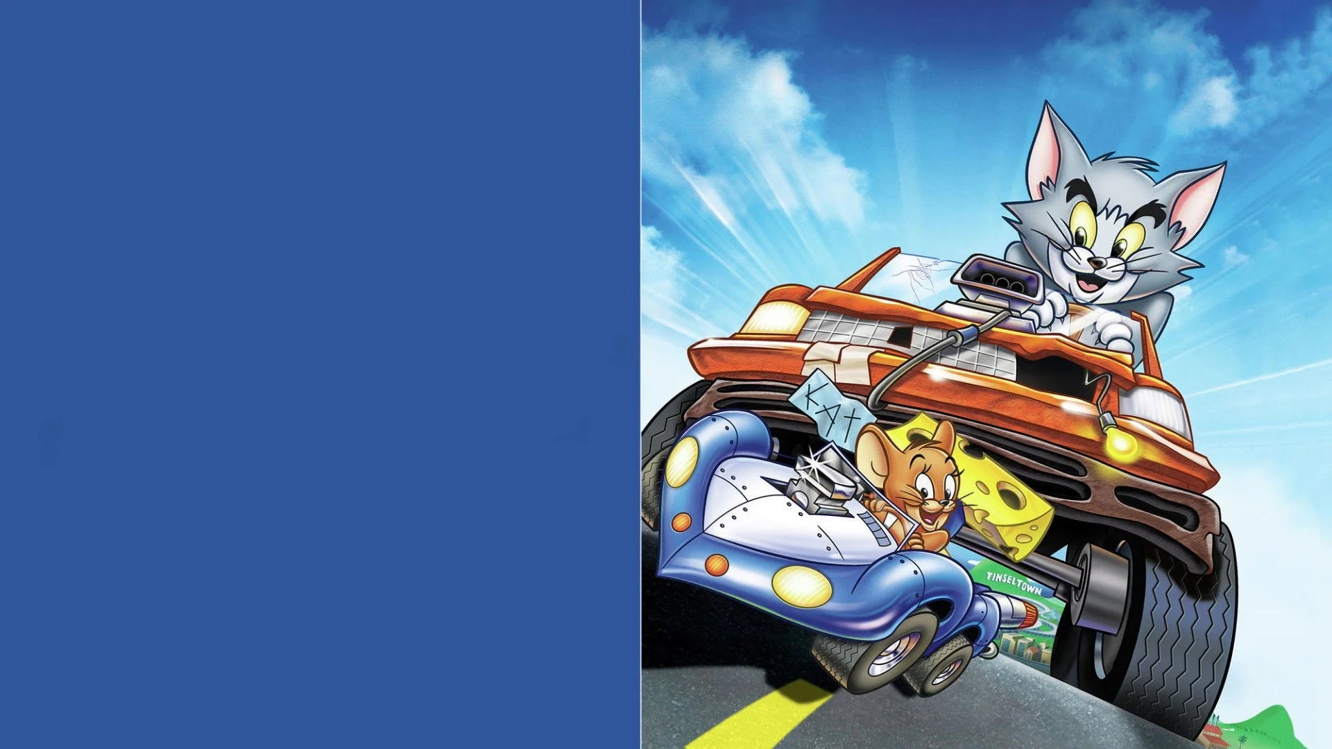 Tom and Jerry The Fast and the Furry (2005) home theater movie art - The Popcorn Poster Store