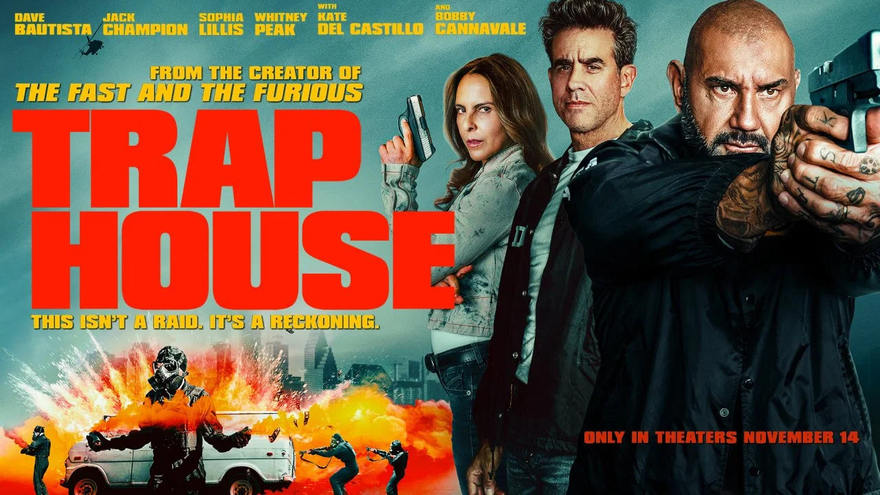 Trap House (2025) home theater movie art - The Popcorn Poster Store