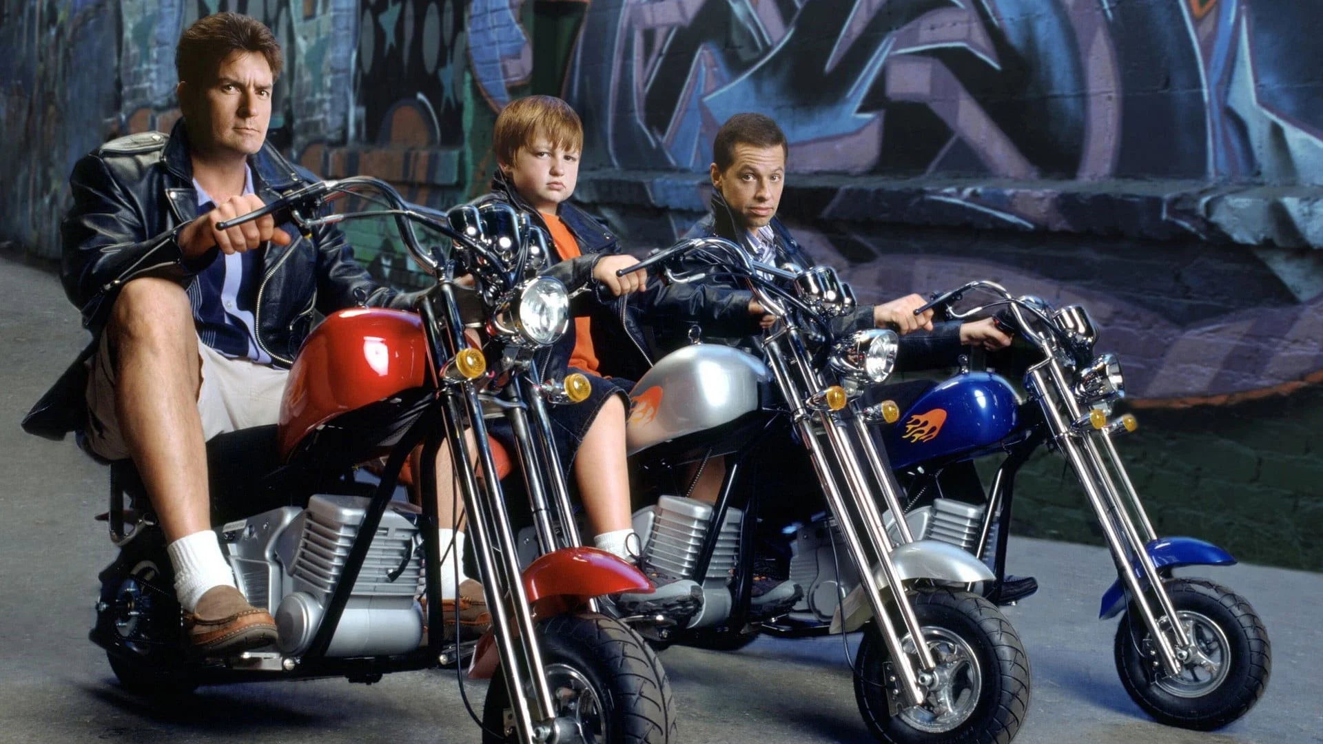 Two and a Half Men (2003) home theater movie art - The Popcorn Poster Store