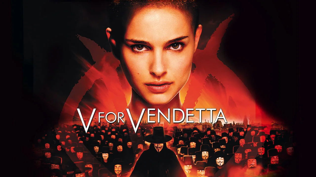 V for Vendetta (2006) home theater movie art - The Popcorn Poster Store