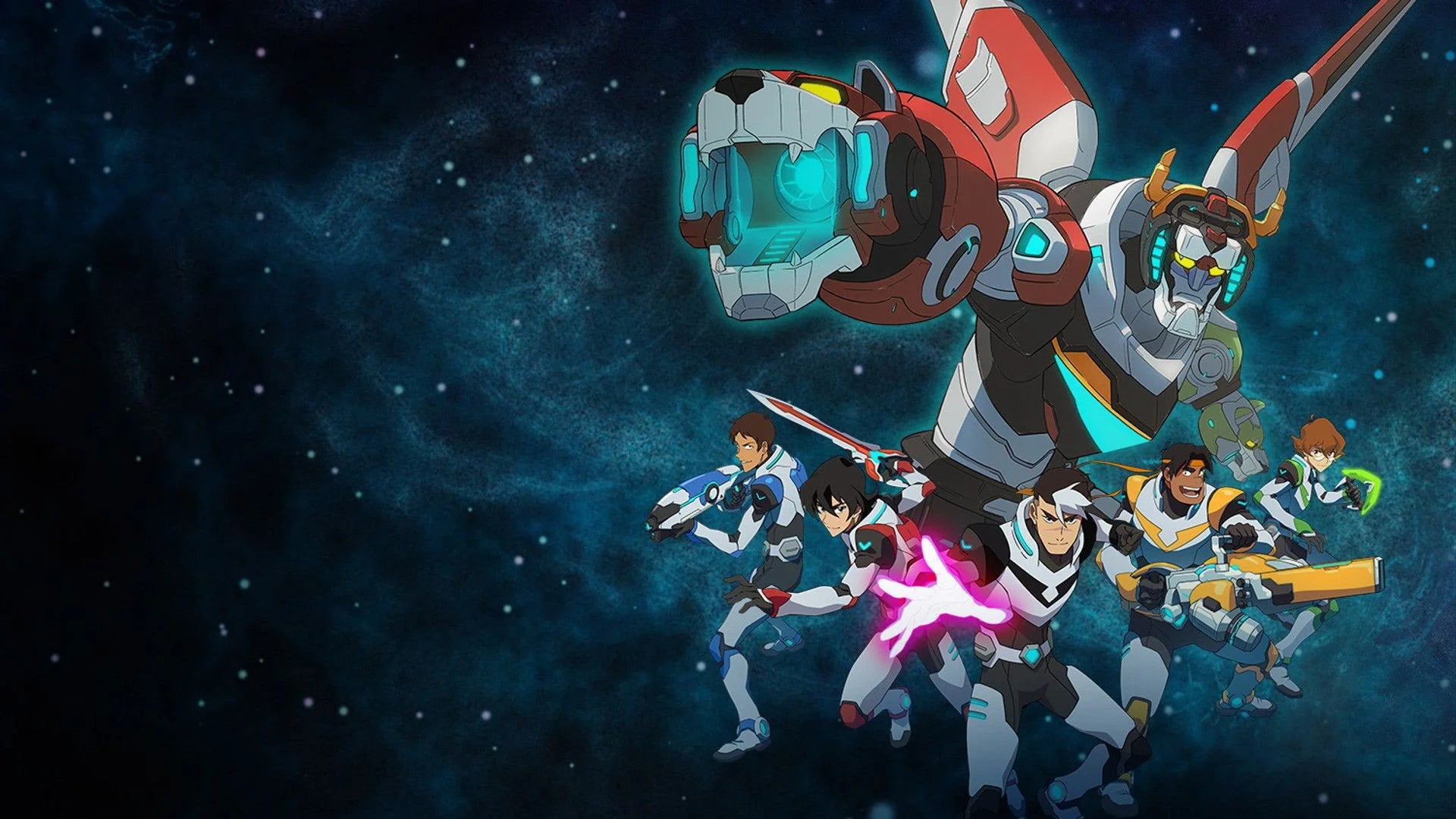 Voltron Legendary Defender (2016) home theater movie art - The Popcorn Poster Store
