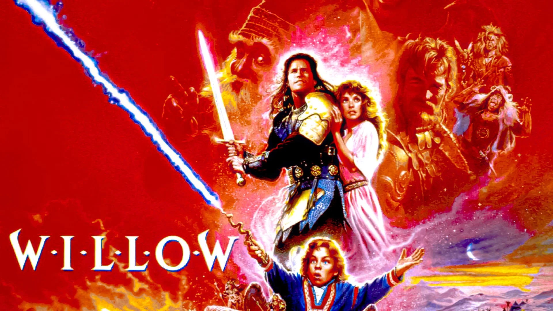 Willow (1988) home theater movie art - The Popcorn Poster Store