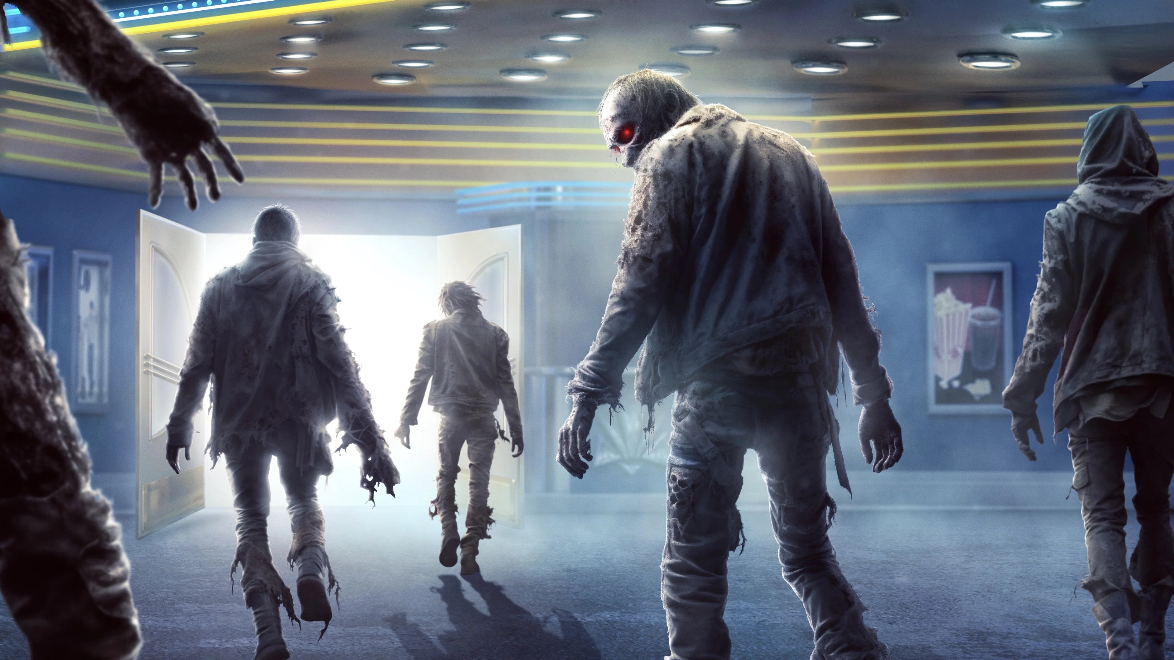 Zombie Town (2023) home theater movie art - The Popcorn Poster Store