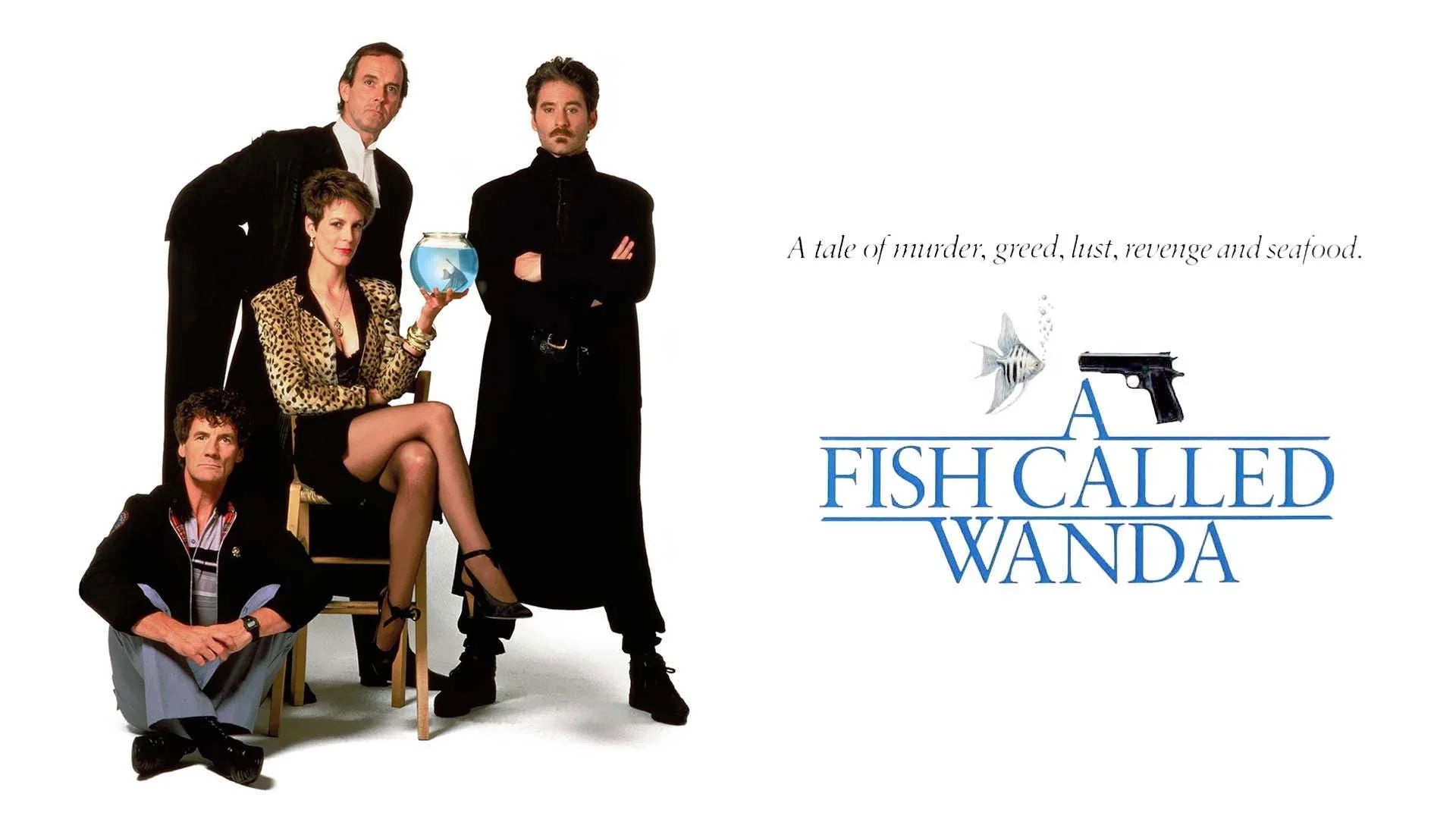 Perfect A Fish Called Wanda (1988) Man Cave wall filler - Popcorn Poster Gallery