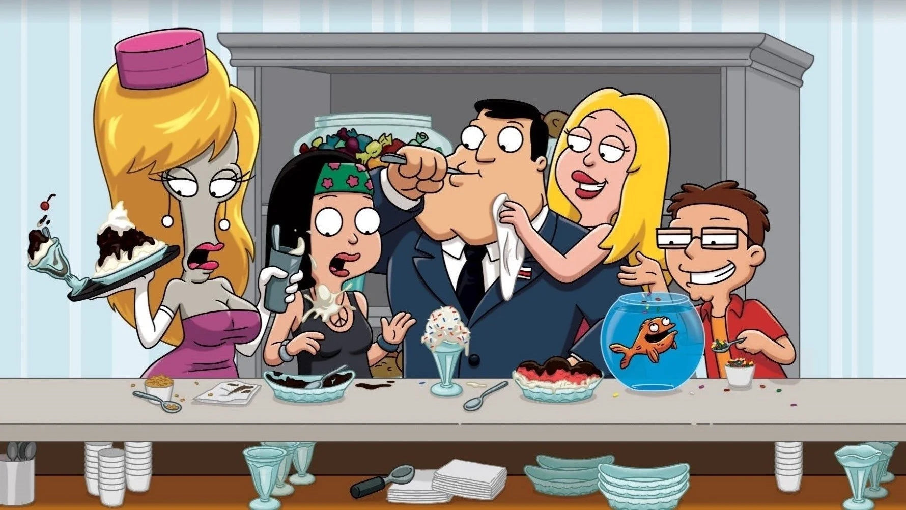 Perfect American Dad! (2005) Man Cave wall filler - Popcorn Poster Gallery