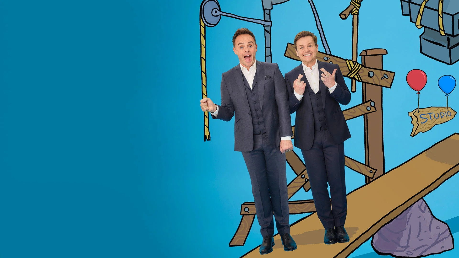 Perfect Ant & Dec's Saturday Night Takeaway (2002) Man Cave wall filler - Popcorn Poster Gallery