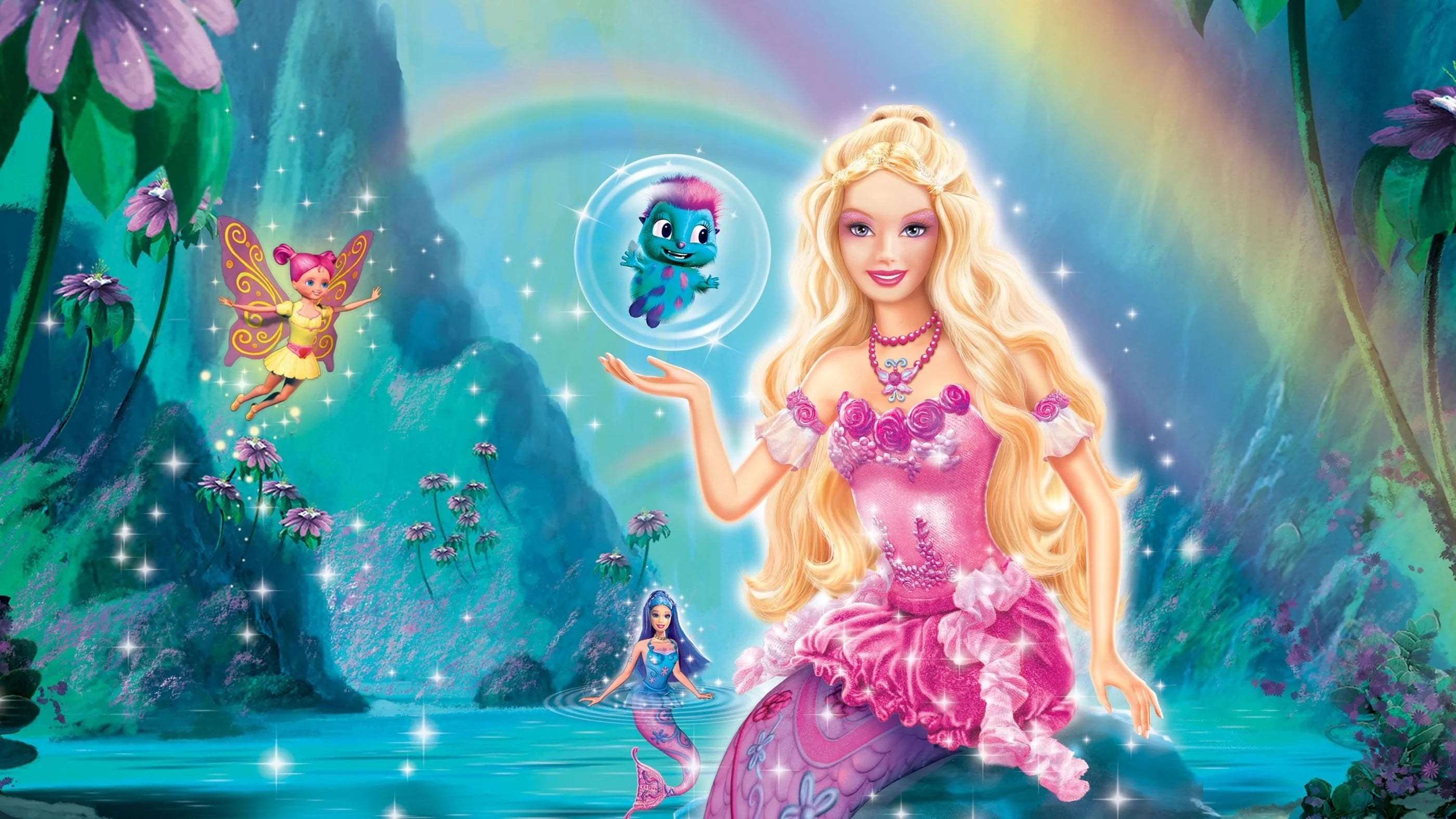 Perfect Barbie Fairytopia Mermaidia (2006) Man Cave wall filler - Popcorn Poster Gallery