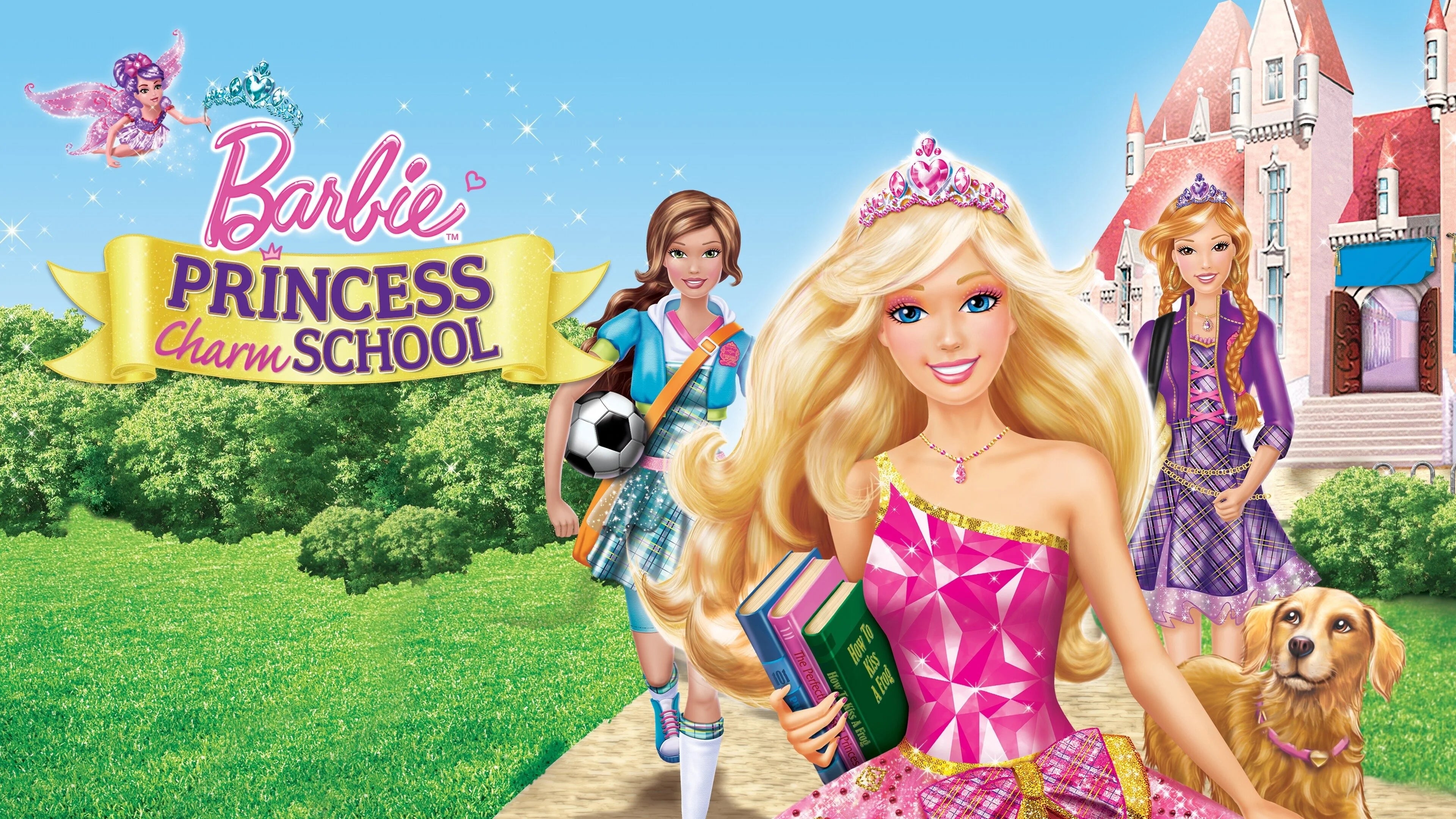 Perfect Barbie Princess Charm School (2011) Man Cave wall filler - Popcorn Poster Gallery