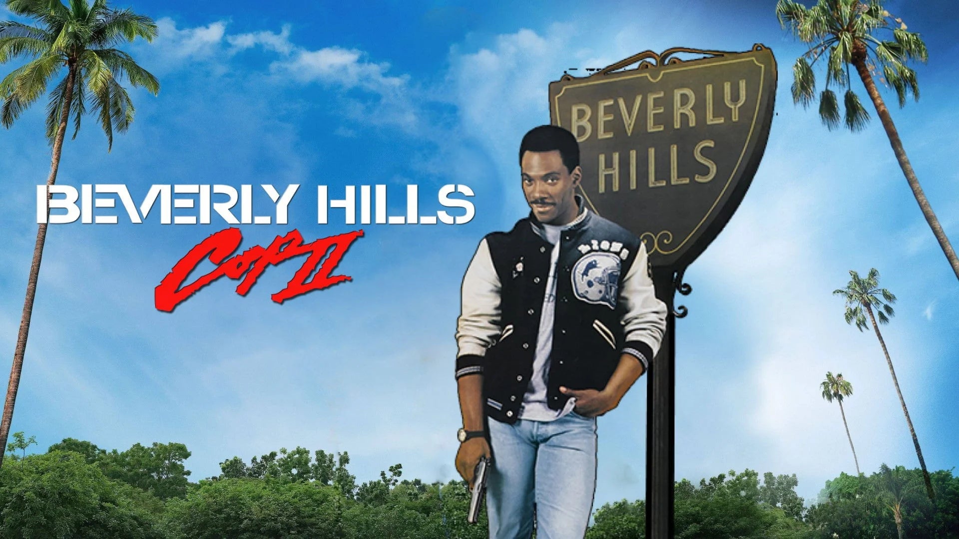 Perfect Beverly Hills Cop II (1987) Man Cave wall filler - Popcorn Poster Gallery