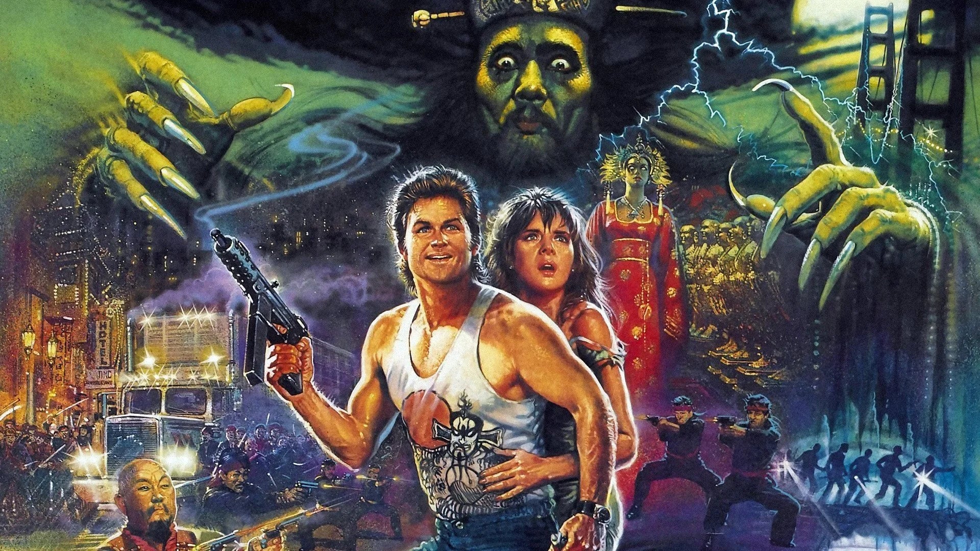 Perfect Big Trouble in Little China (1986) Man Cave wall filler - Popcorn Poster Gallery