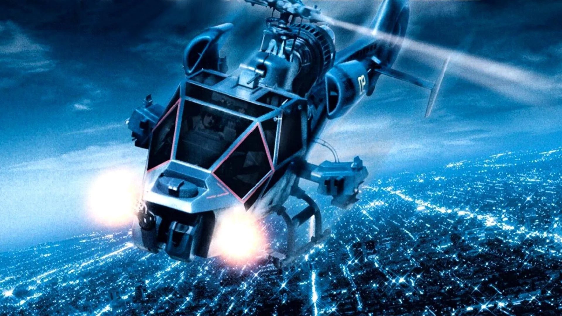 Perfect Blue Thunder (1984) Man Cave wall filler - Popcorn Poster Gallery