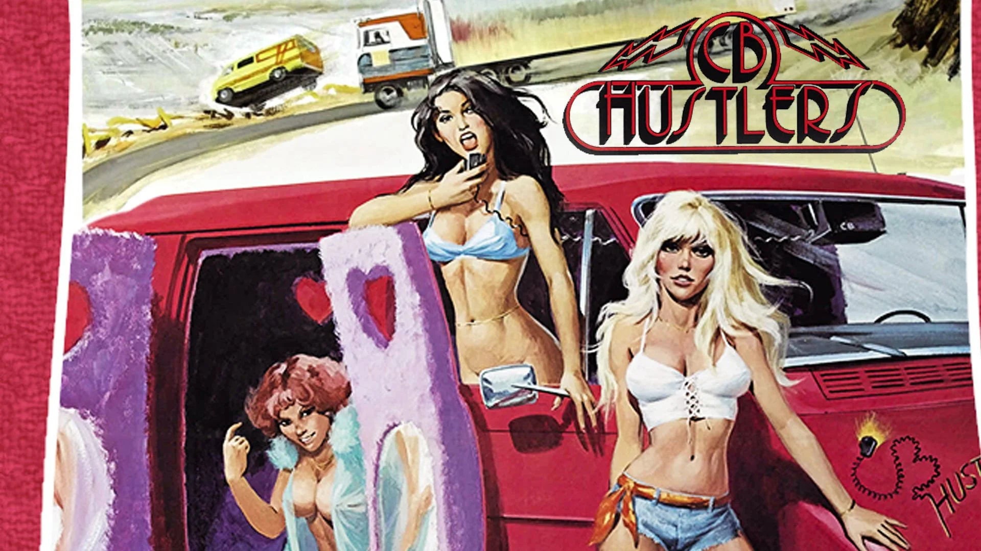 Perfect C.B. Hustlers (1976) Man Cave wall filler - Popcorn Poster Gallery