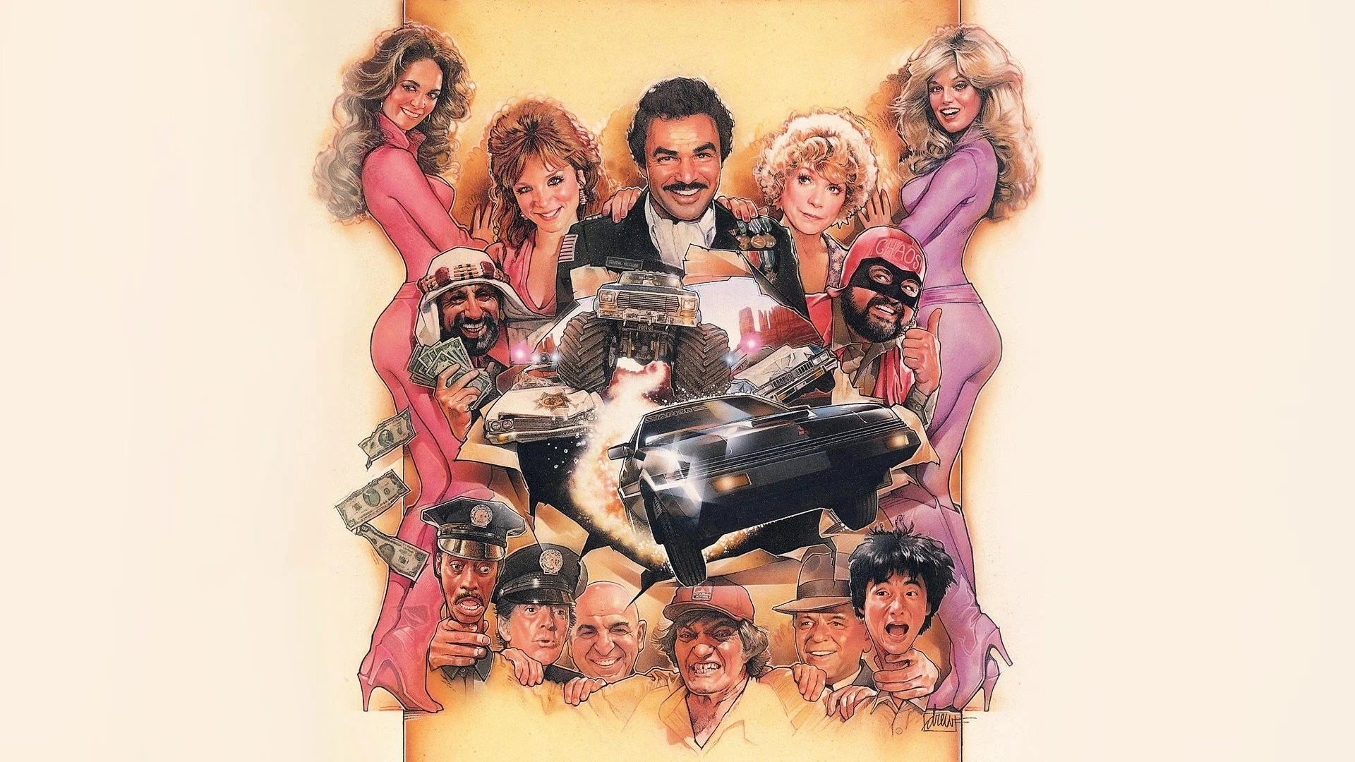Perfect Cannonball Run II (1984) Man Cave wall filler - Popcorn Poster Gallery