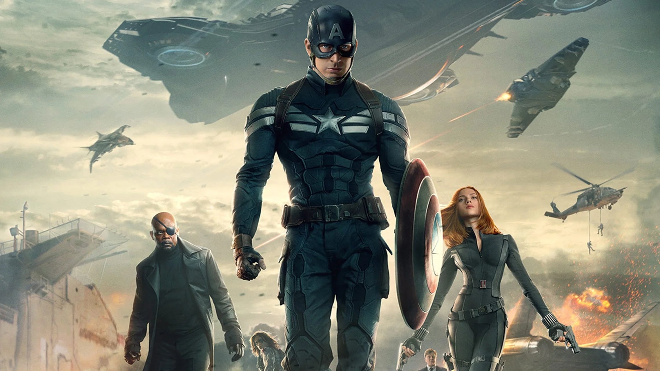 Perfect Captain America The Winter Soldier (2014) Man Cave wall filler - Popcorn Poster Gallery