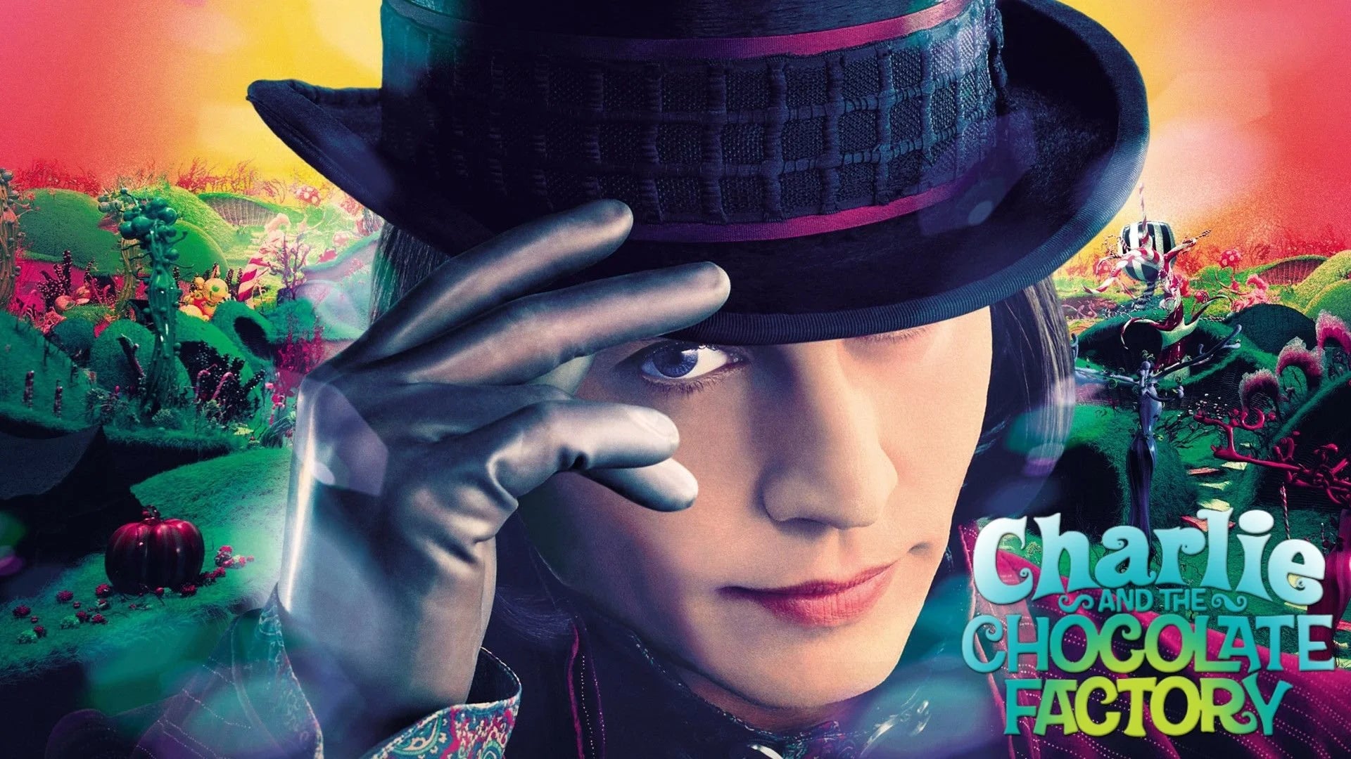 Perfect Charlie and the Chocolate Factory (2005) Man Cave wall filler - Popcorn Poster Gallery