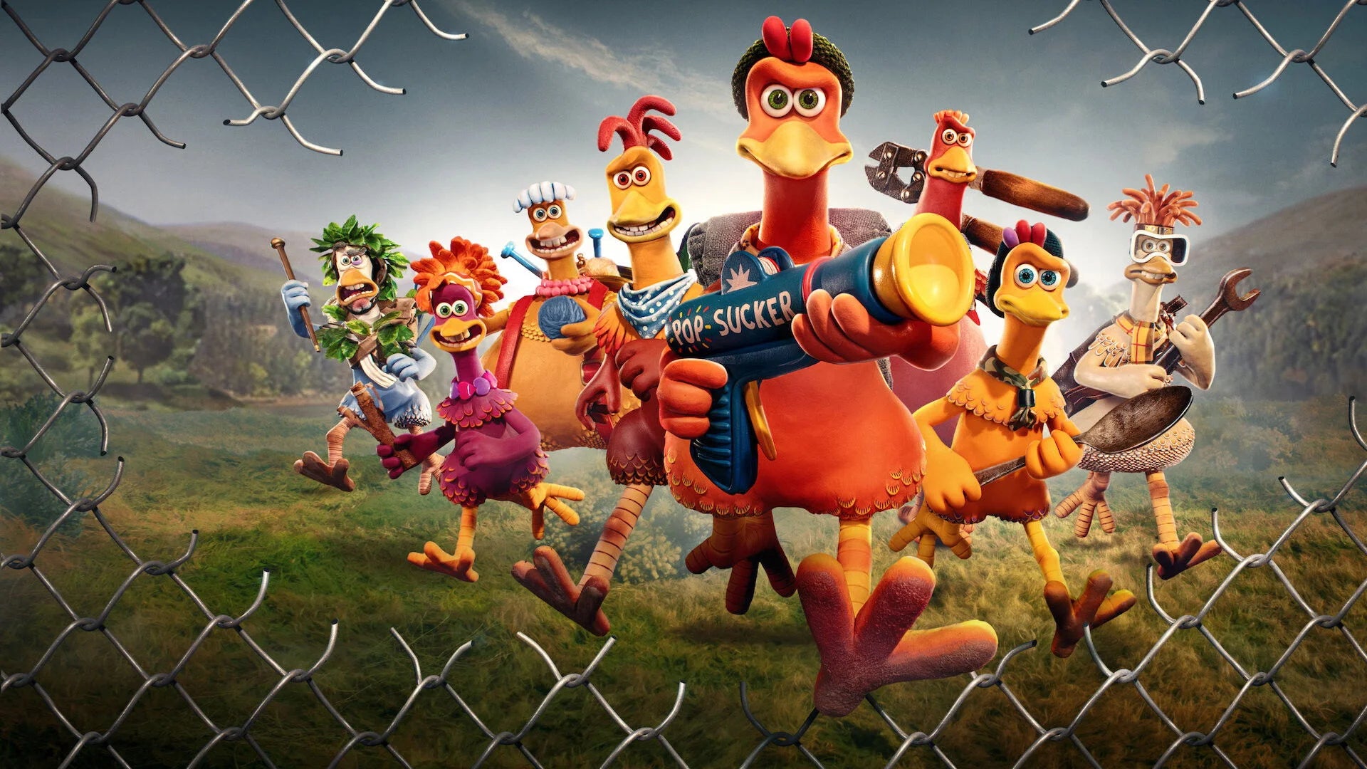 Perfect Chicken Run Dawn of the Nugget (2023) Man Cave wall filler - Popcorn Poster Gallery