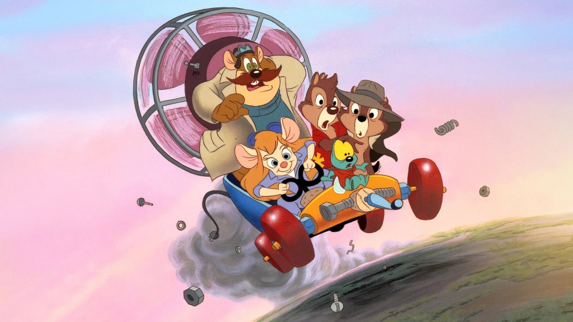 Perfect Chip 'n' Dale Rescue Rangers (1989) Man Cave wall filler - Popcorn Poster Gallery