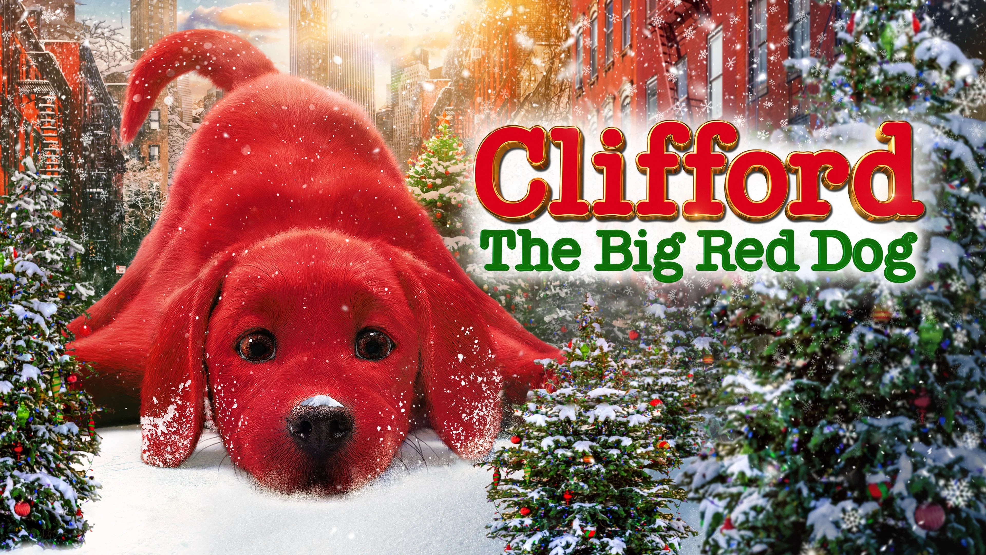 Perfect Clifford the Big Red Dog (2021) Man Cave wall filler - Popcorn Poster Gallery