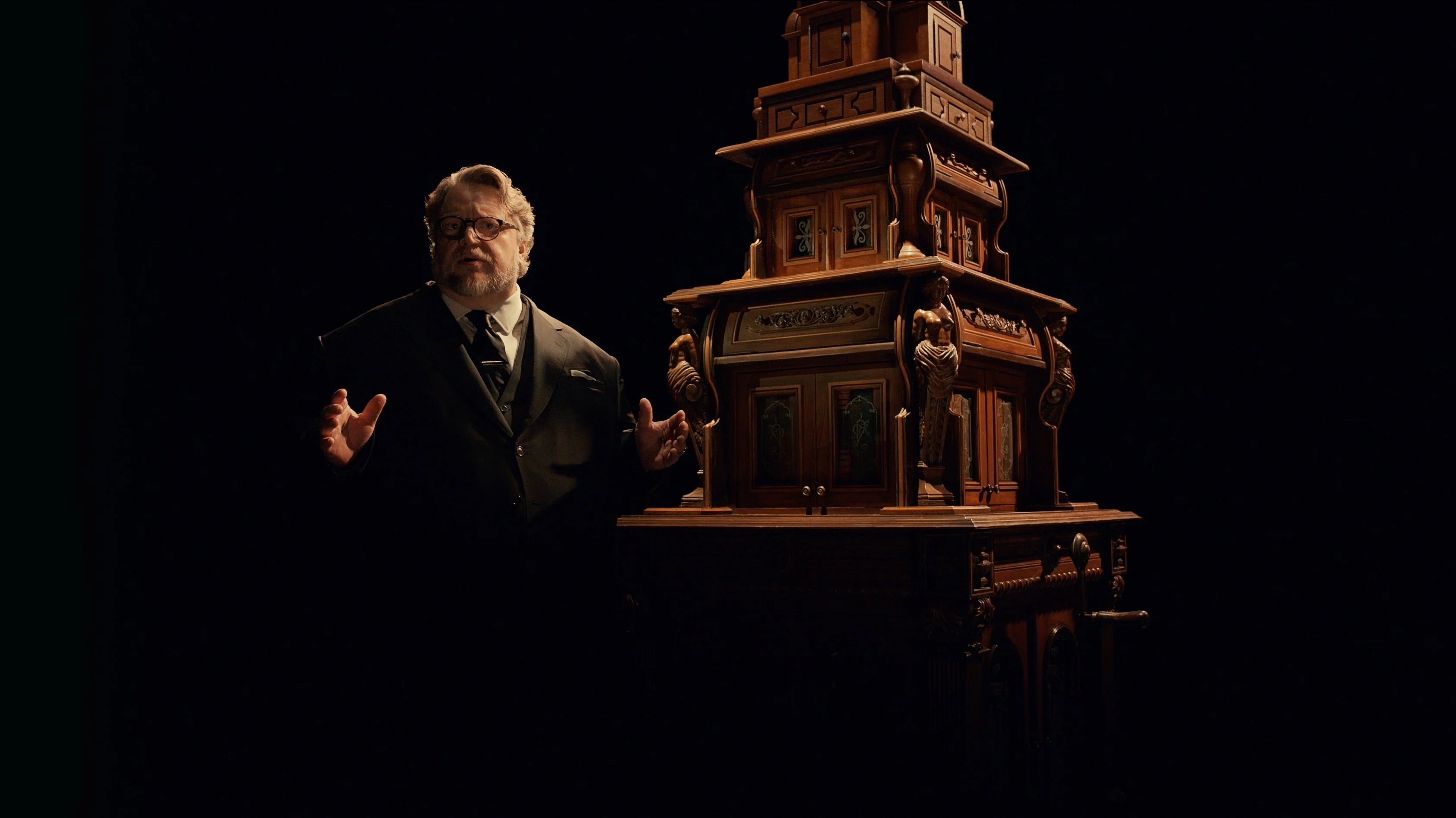 Perfect Guillermo del Toro's Cabinet of Curiosities (2022) Man Cave wall filler - Popcorn Poster Gallery