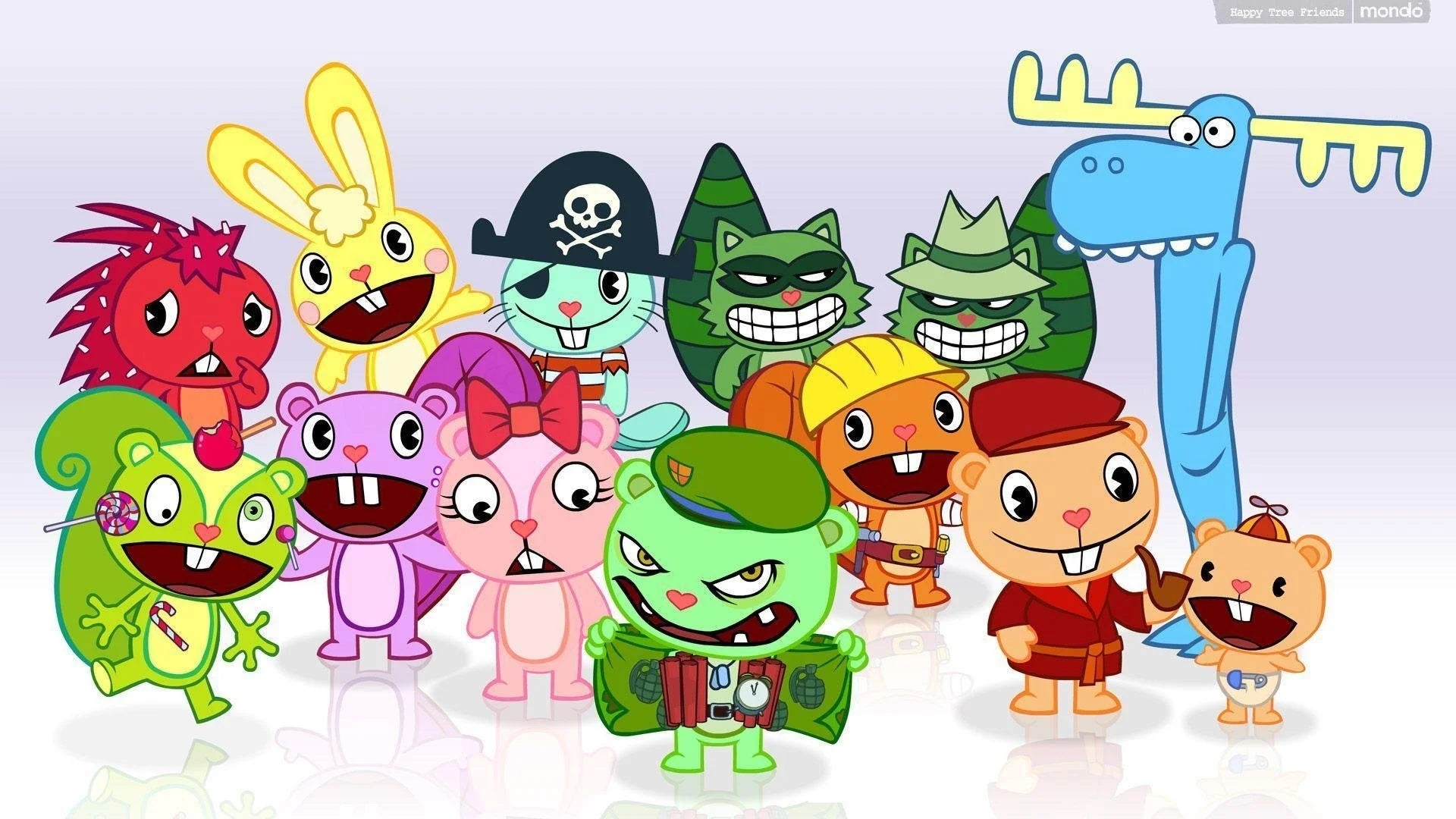 Perfect Happy Tree Friends (1999) Man Cave wall filler - Popcorn Poster Gallery