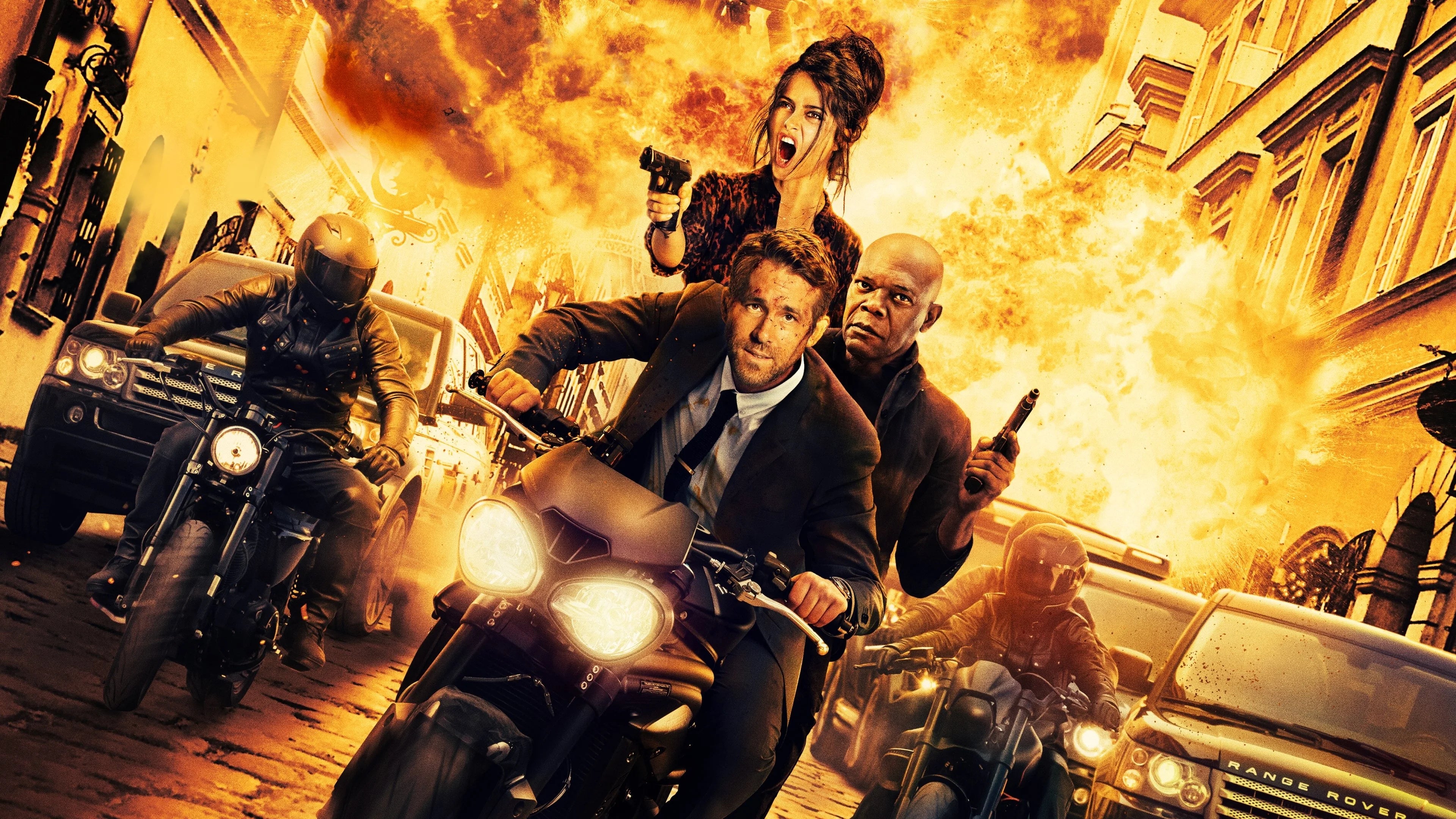 Perfect Hitman's Wife's Bodyguard (2021) Man Cave wall filler - Popcorn Poster Gallery
