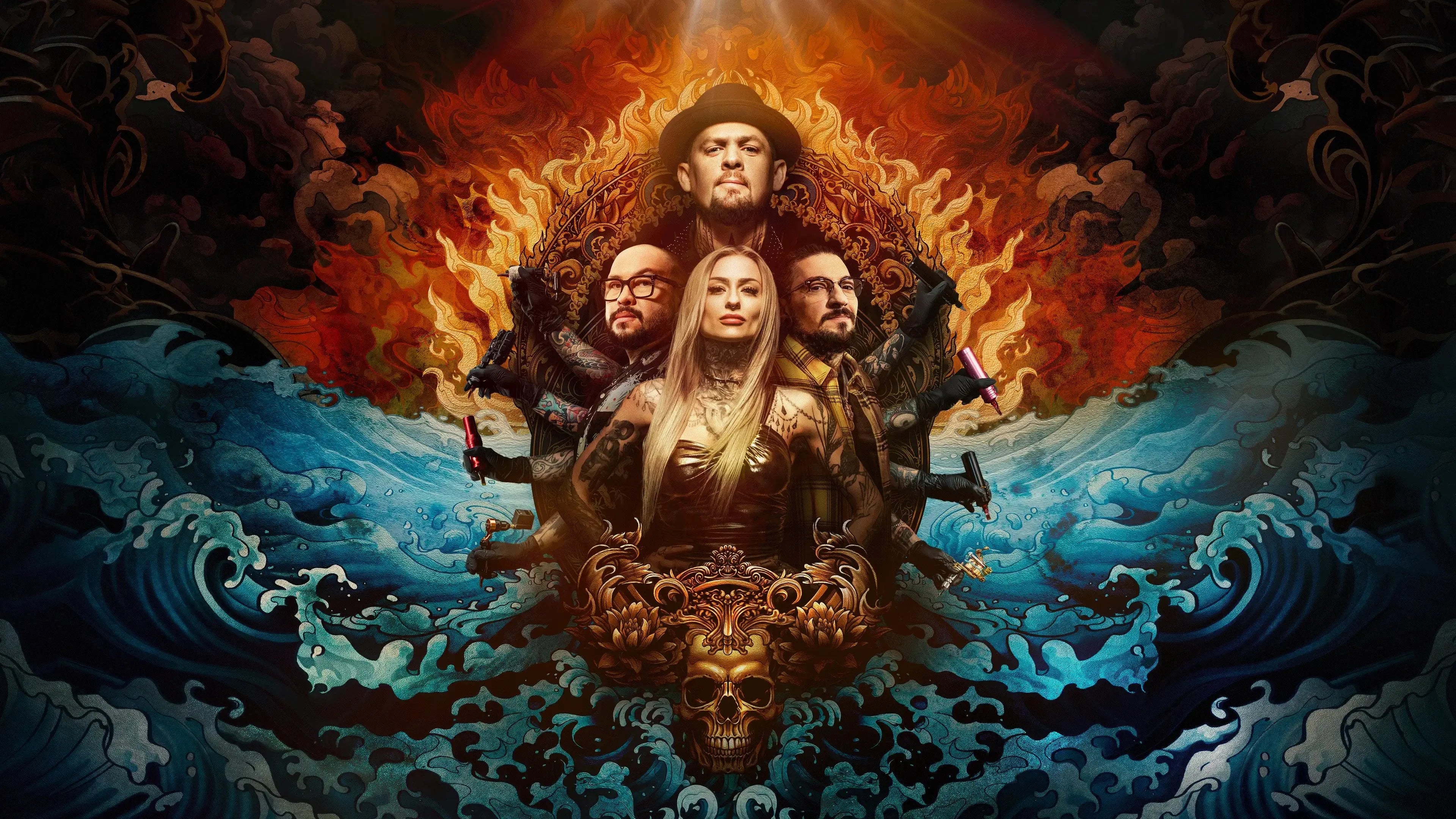 Perfect Ink Master (2012) Man Cave wall filler - Popcorn Poster Gallery