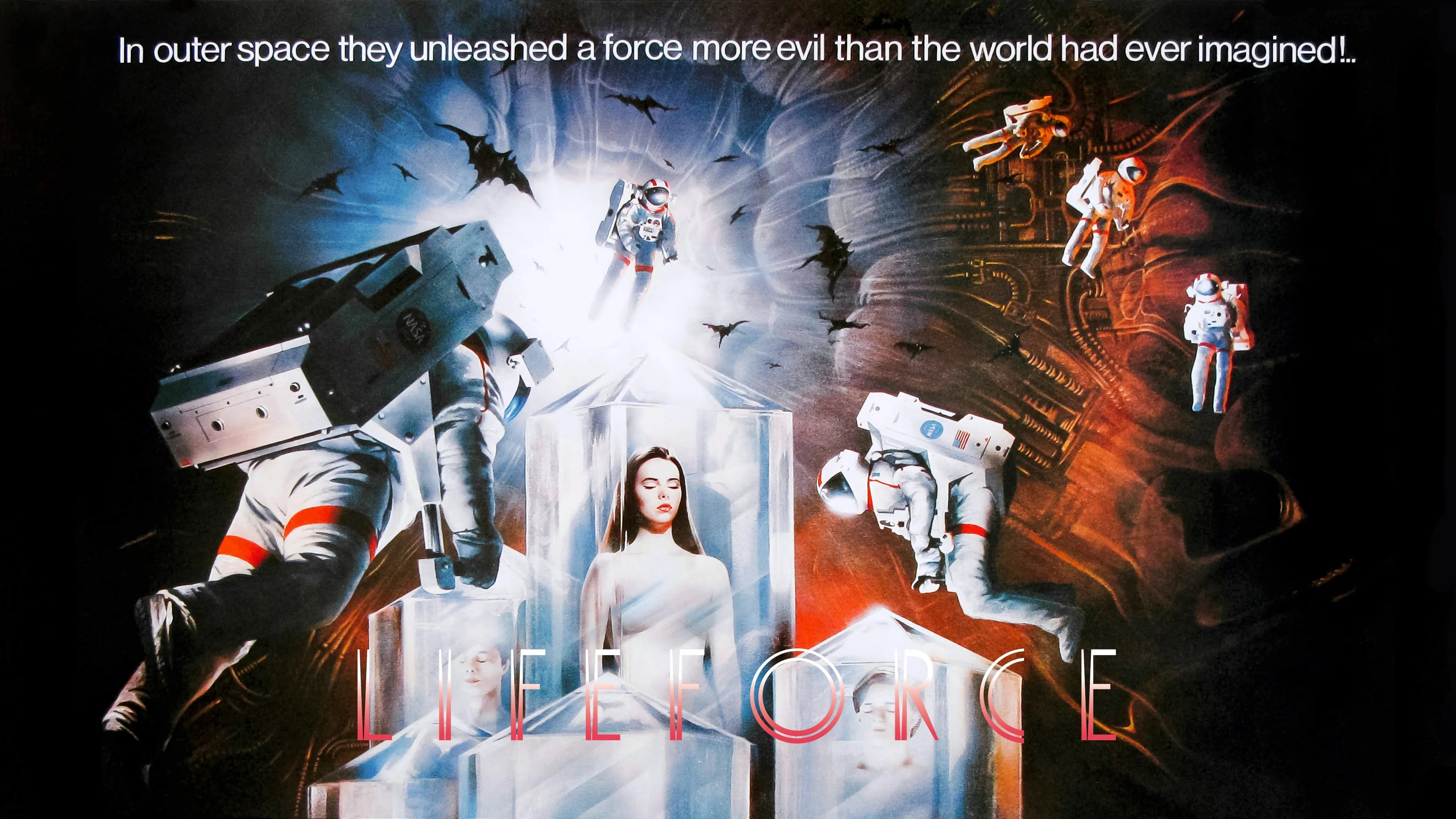 Perfect Lifeforce (1985) Man Cave wall filler - Popcorn Poster Gallery