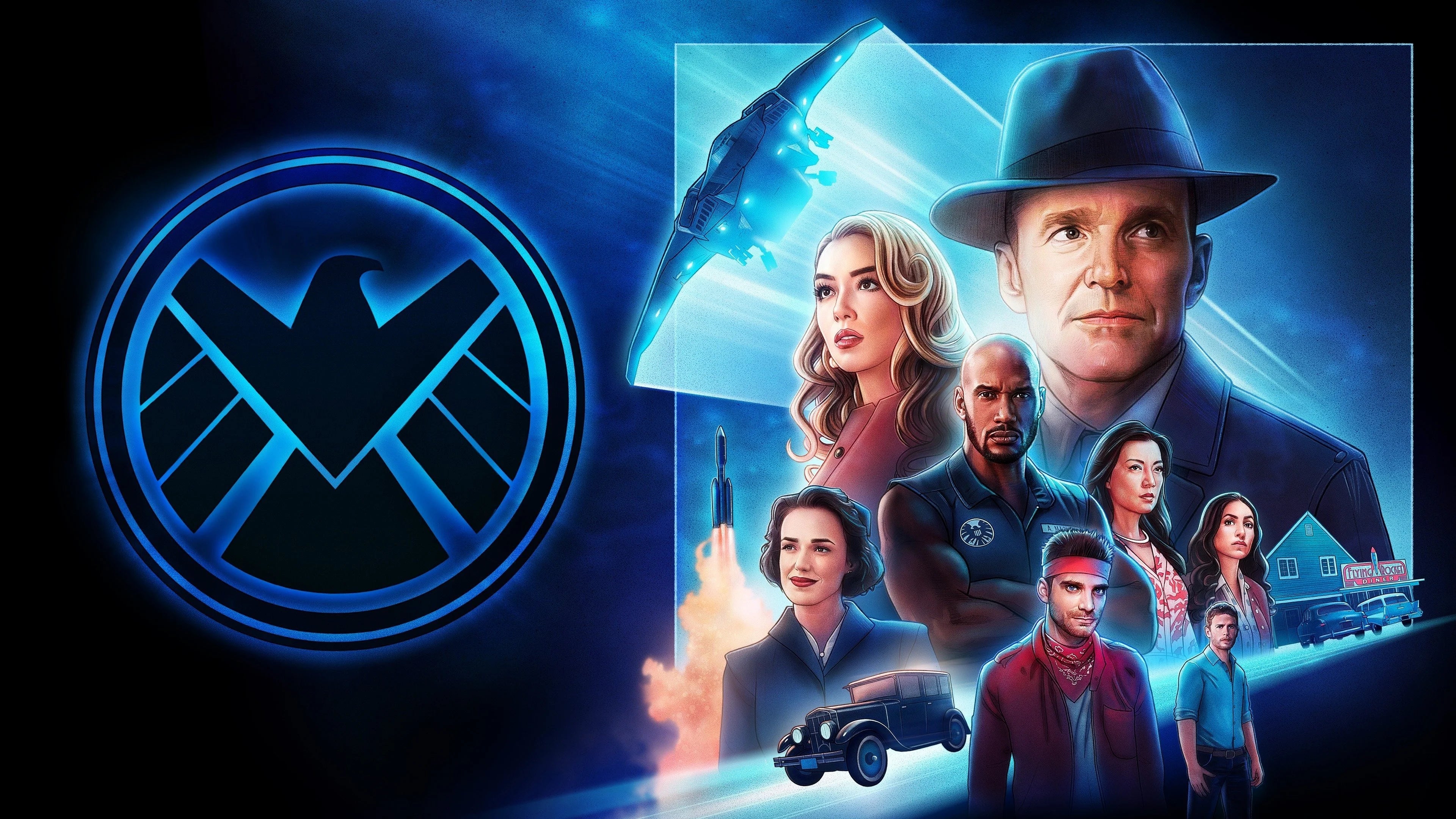 Perfect Marvel's Agents of S.H.I.E.L.D. (2013) Man Cave wall filler - Popcorn Poster Gallery