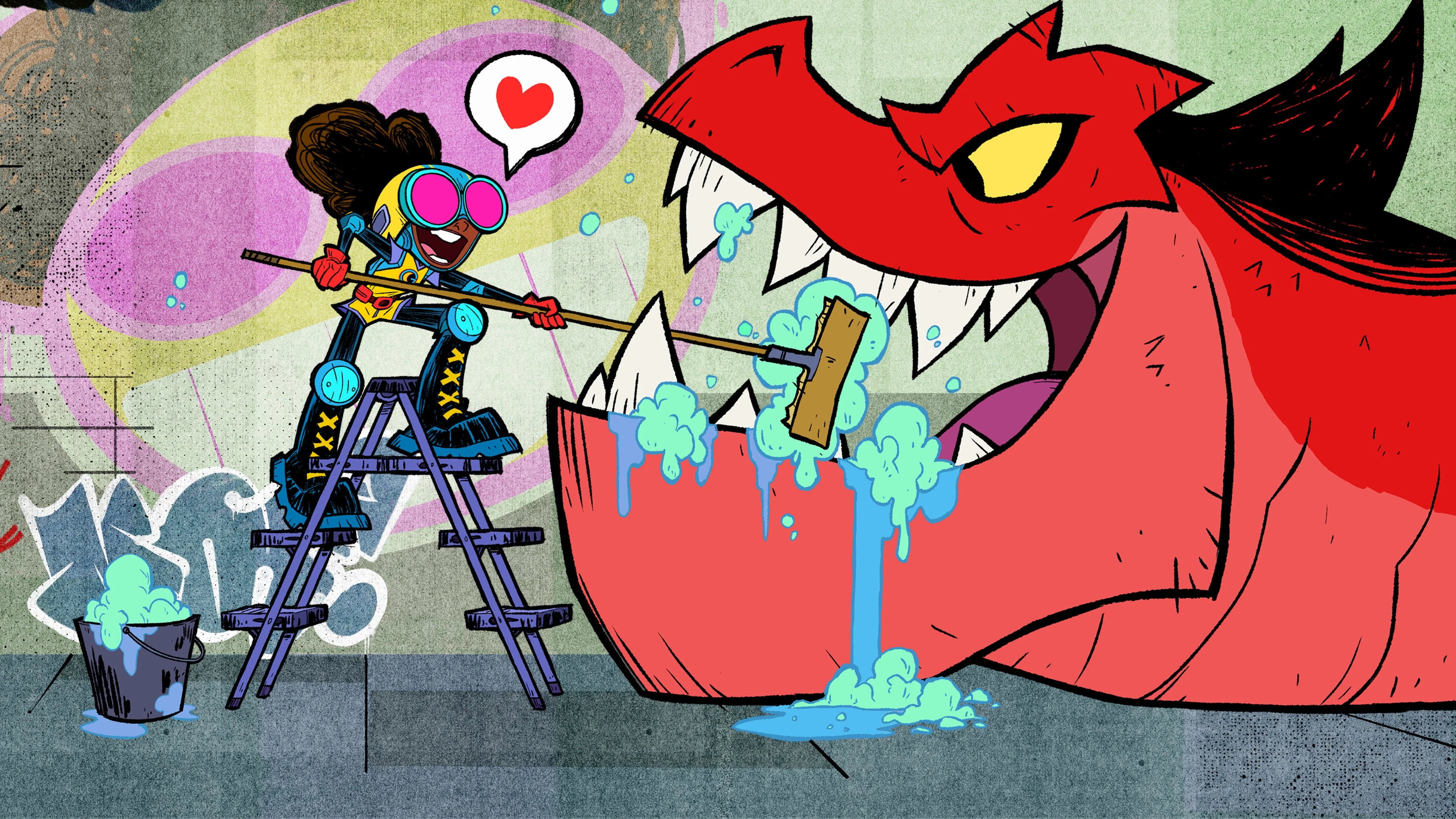 Perfect Marvel's Moon Girl and Devil Dinosaur (2023) Man Cave wall filler - Popcorn Poster Gallery