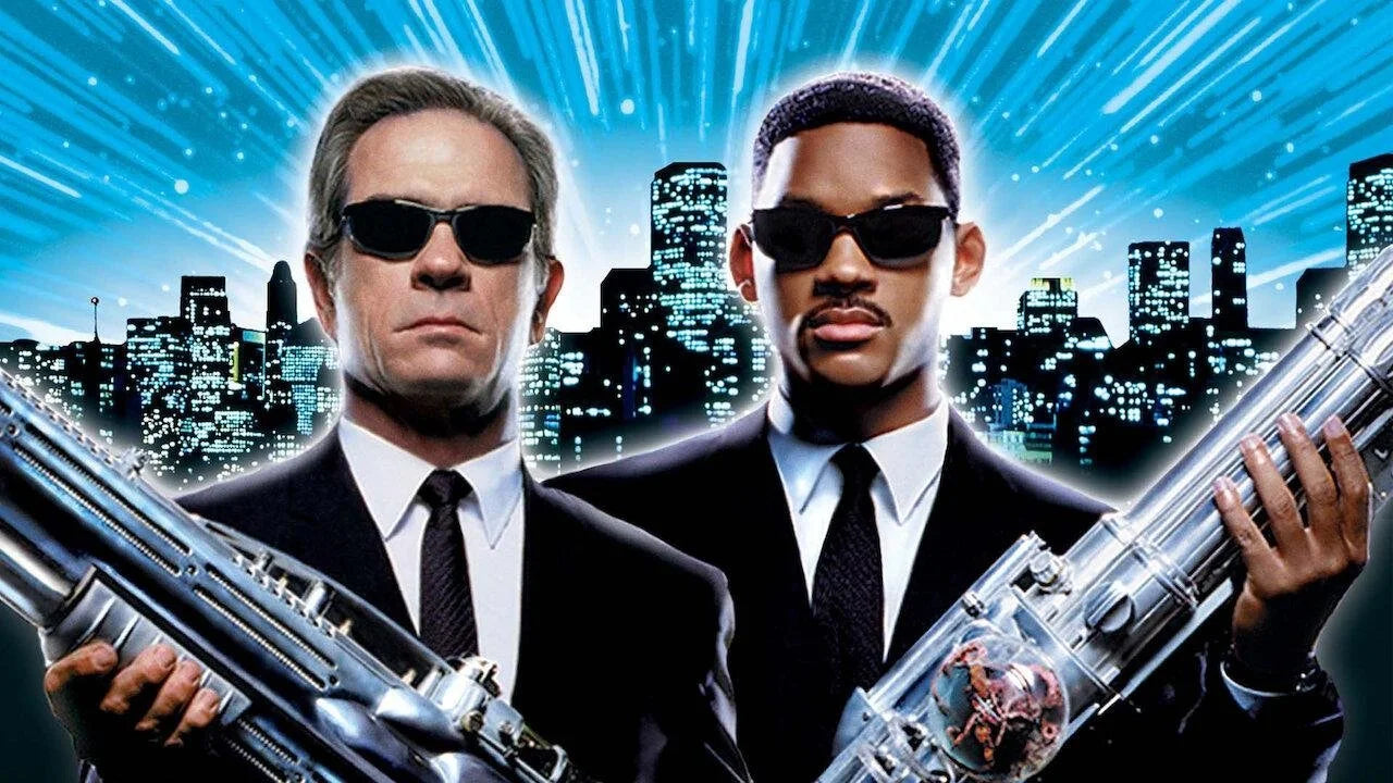 Perfect Men in Black (1997) Man Cave wall filler - Popcorn Poster Gallery
