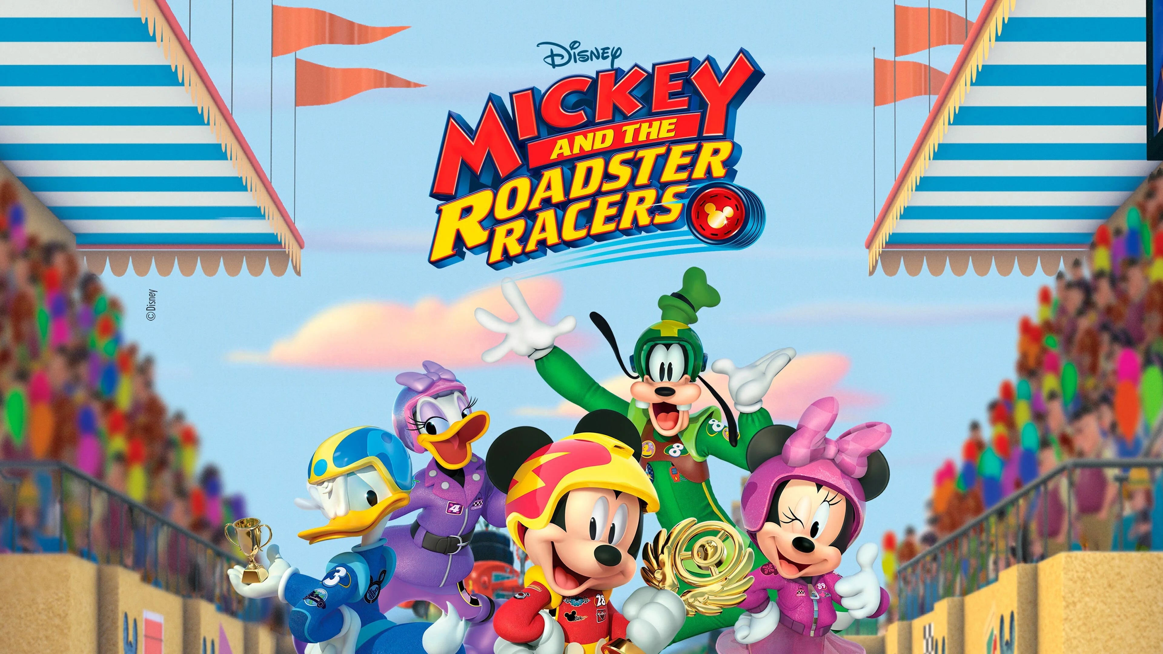 Perfect Mickey and the Roadster Racers (2017) Man Cave wall filler - Popcorn Poster Gallery