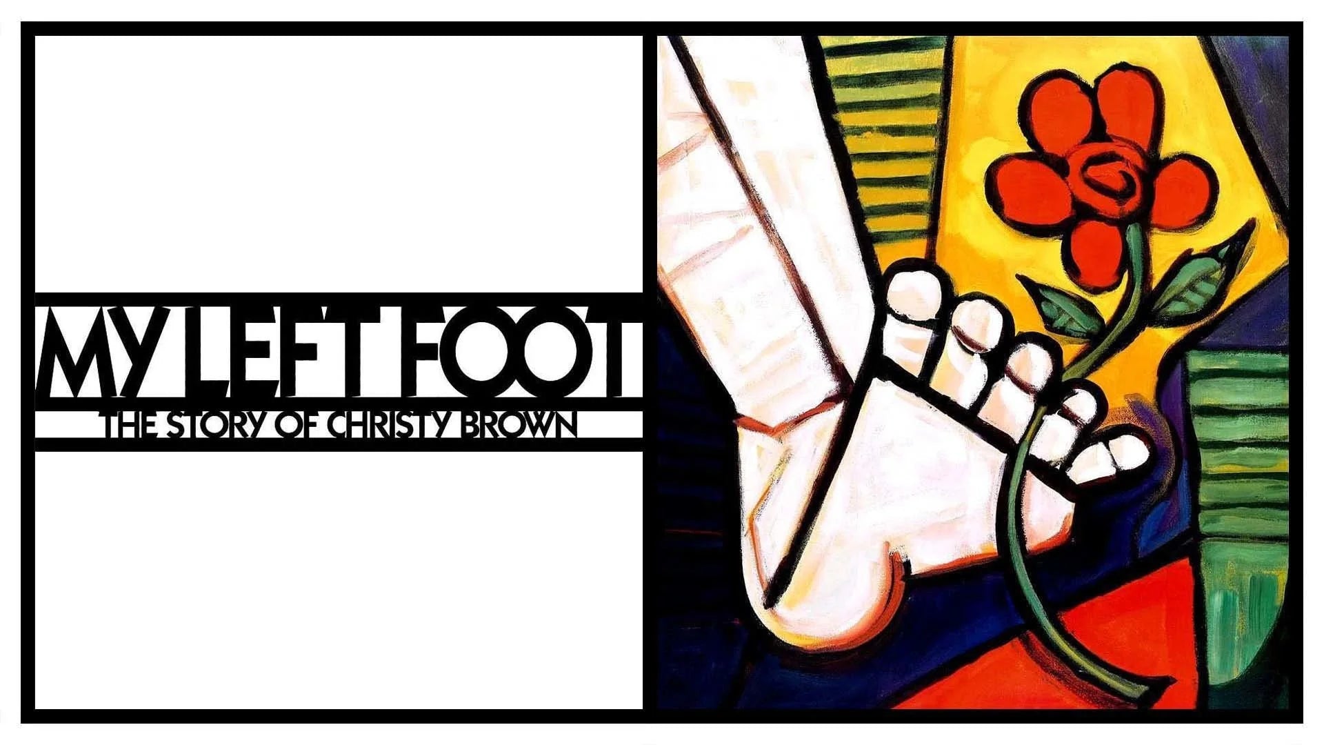 Perfect My Left Foot The Story of Christy Brown (1989) Man Cave wall filler - Popcorn Poster Gallery