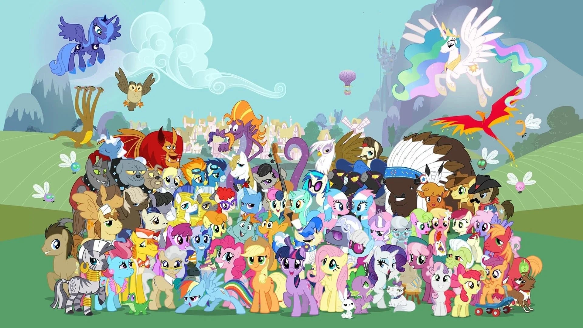 Perfect My Little Pony Friendship Is Magic (2010) Man Cave wall filler - Popcorn Poster Gallery