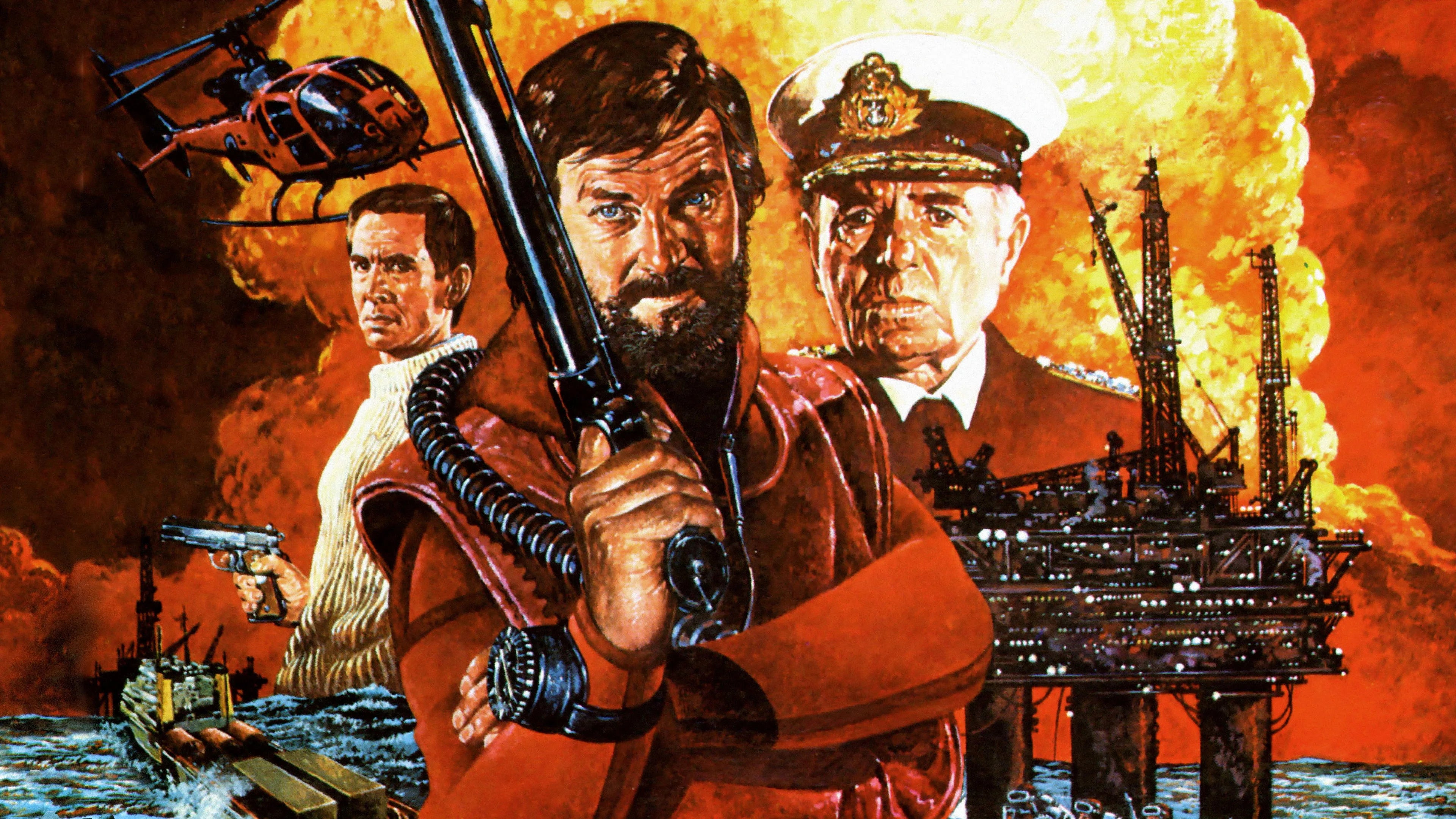 Perfect North Sea Hijack (1980) Man Cave wall filler - Popcorn Poster Gallery