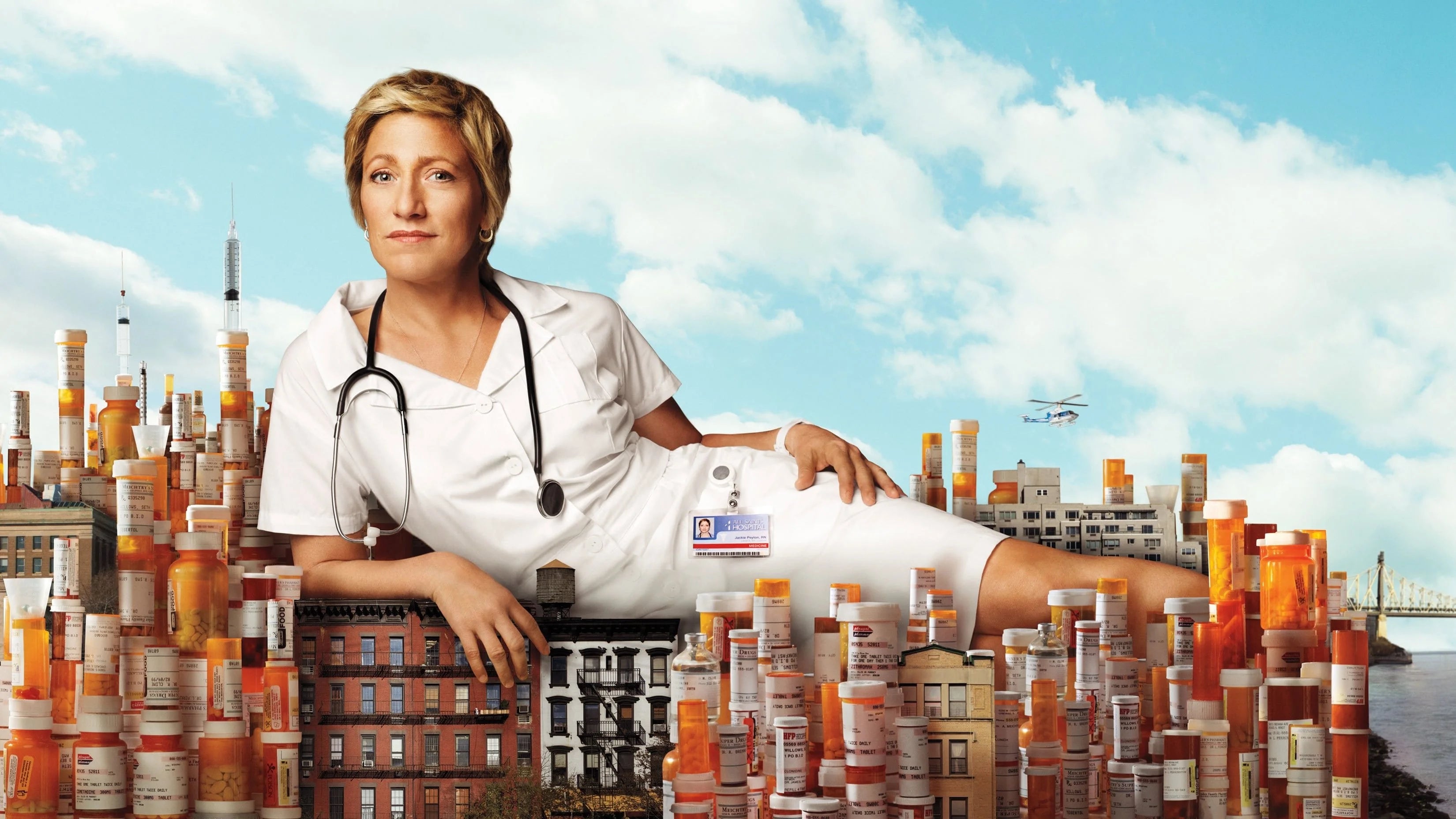 Perfect Nurse Jackie (2009) Man Cave wall filler - Popcorn Poster Gallery