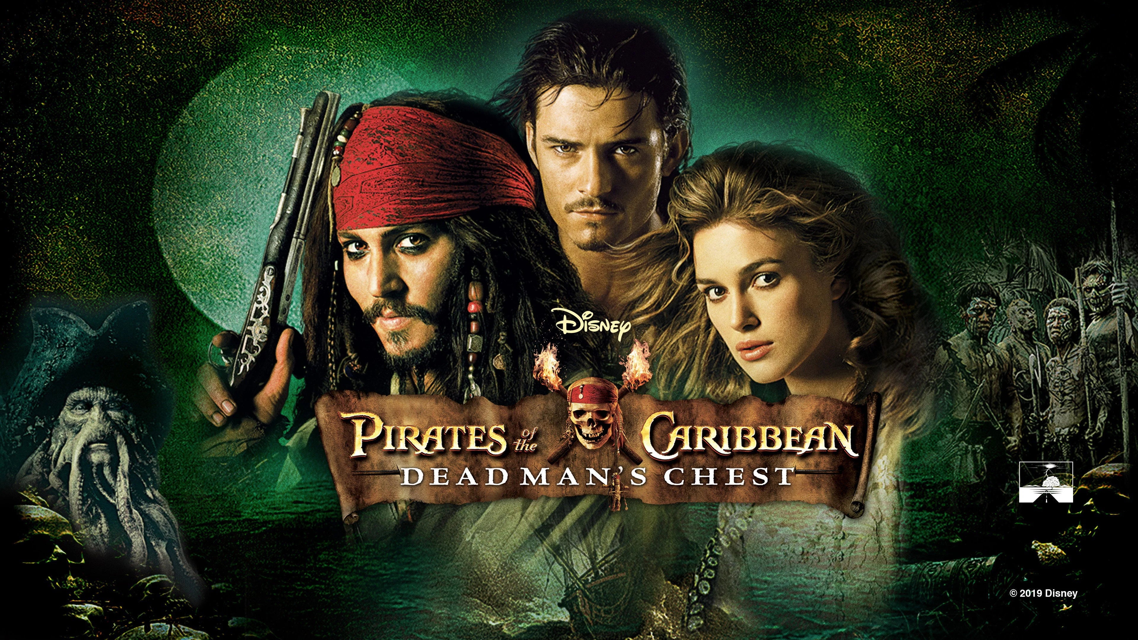 Perfect Pirates of the Caribbean Dead Man's Chest (2006) Man Cave wall filler - Popcorn Poster Gallery